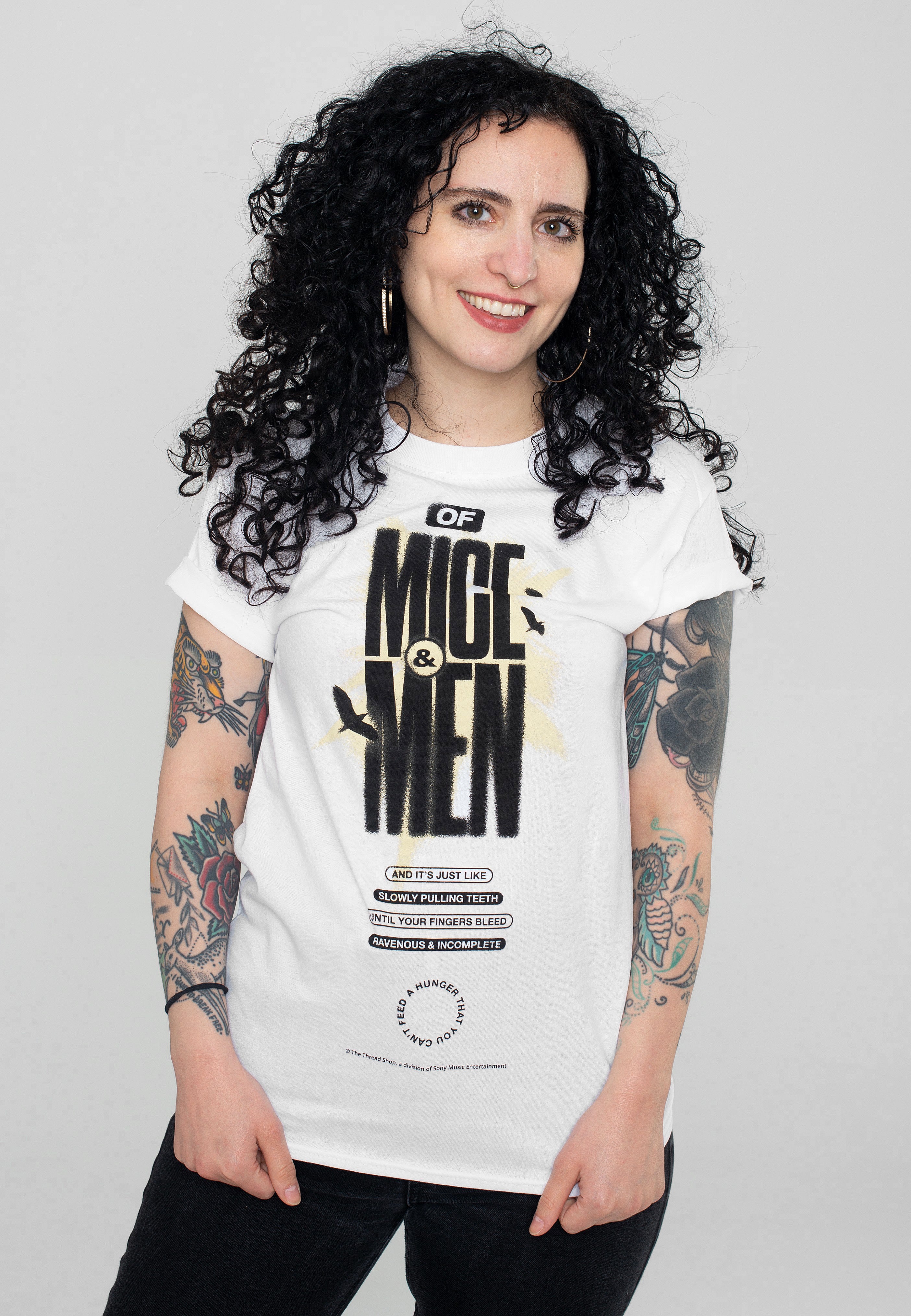 Of Mice & Men - Pulling Teeth White - T-Shirt | Women-Image