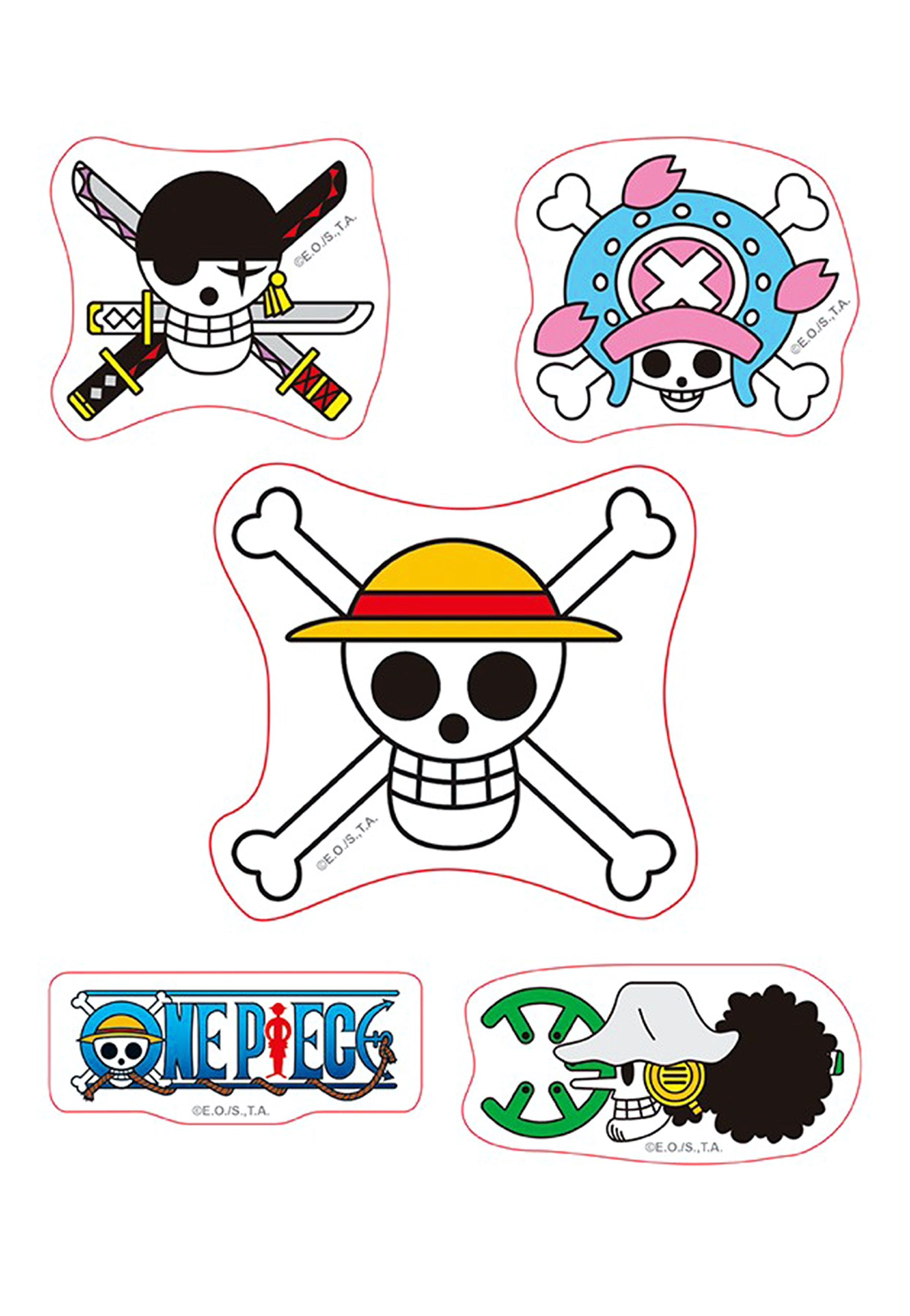 One Piece - Straw Hat Skulls - Sticker | Neutral-Image