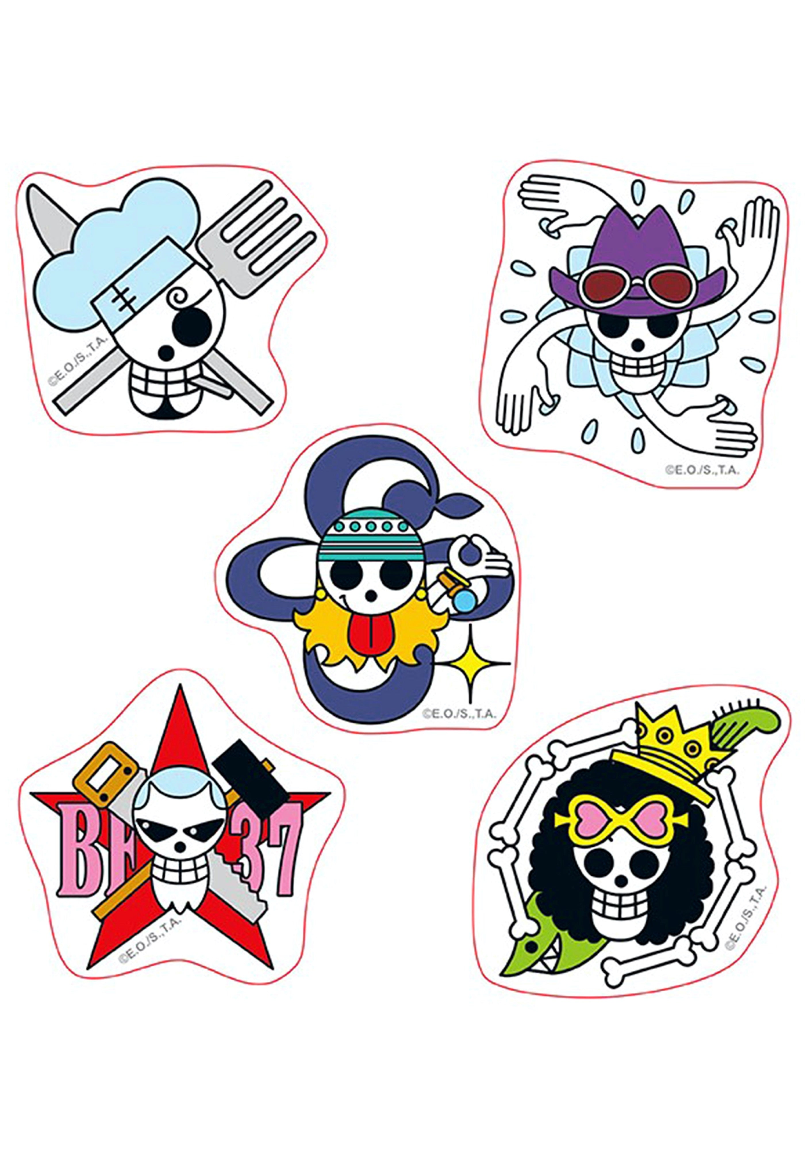 One Piece - Straw Hat Skulls - Sticker | Neutral-Image