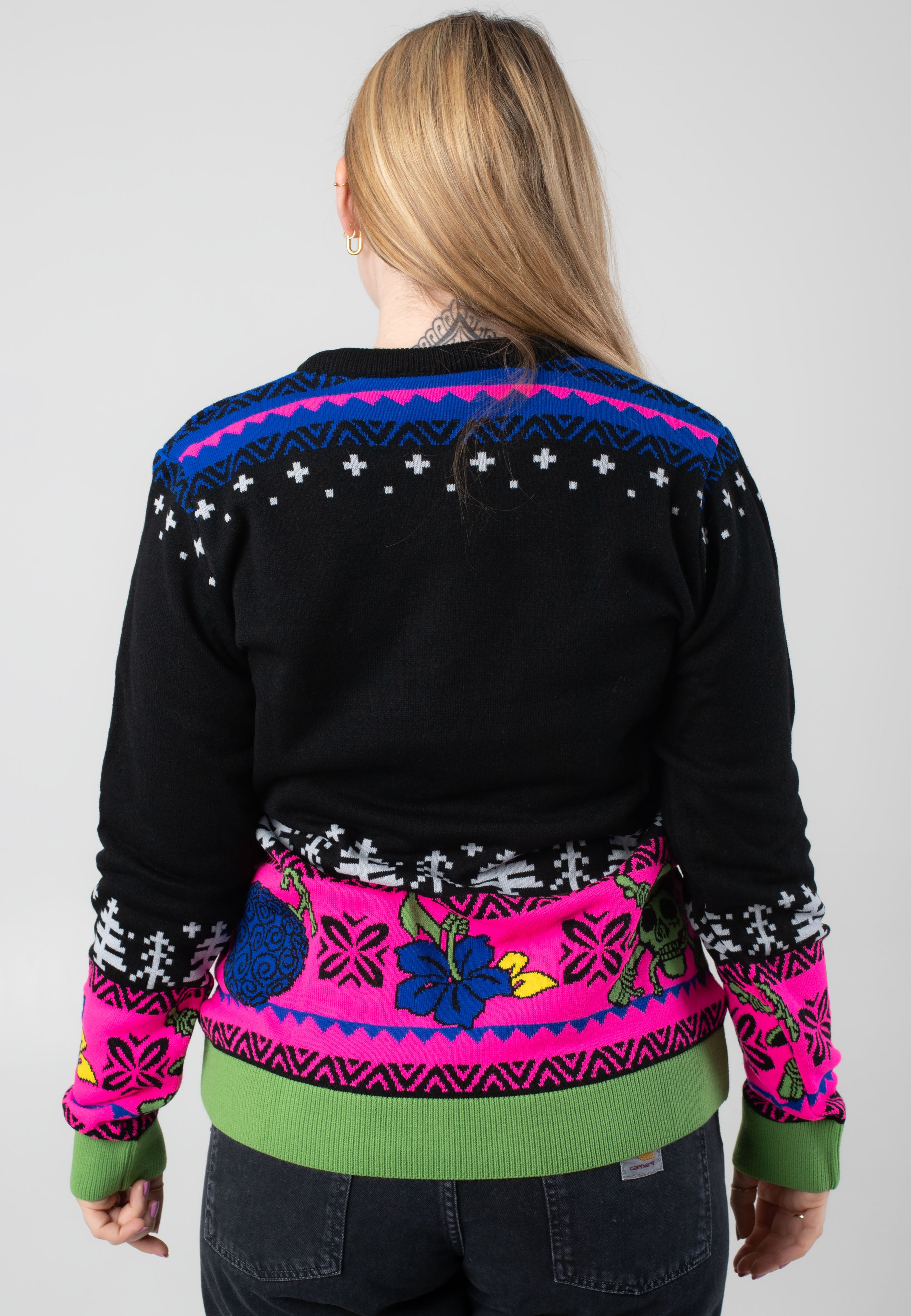 One Piece - Skull Xmas Knit - Pullover | Women-Image