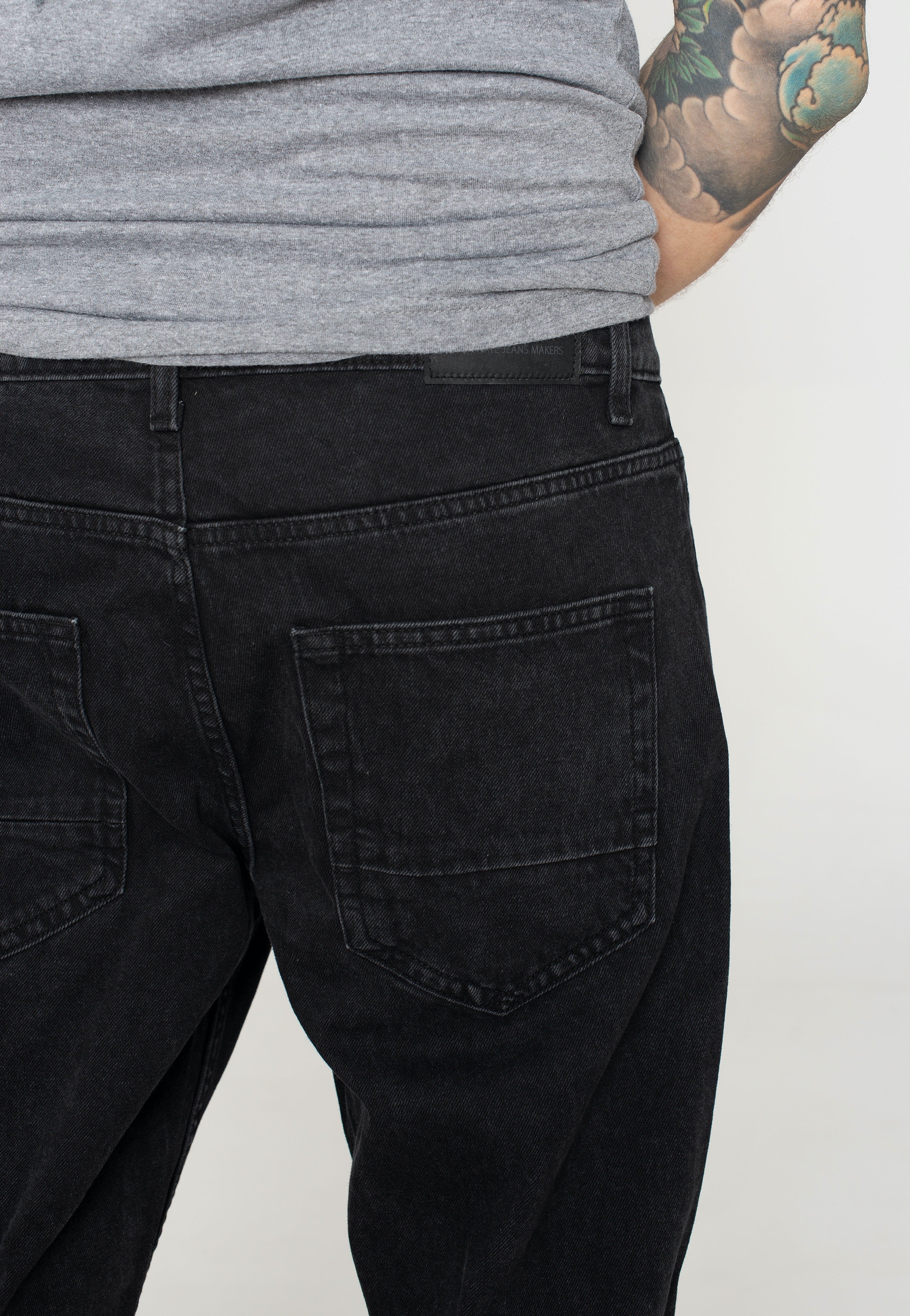 Only & Sons - Avi Beam Tap Black Denim - Jeans | Men-Image