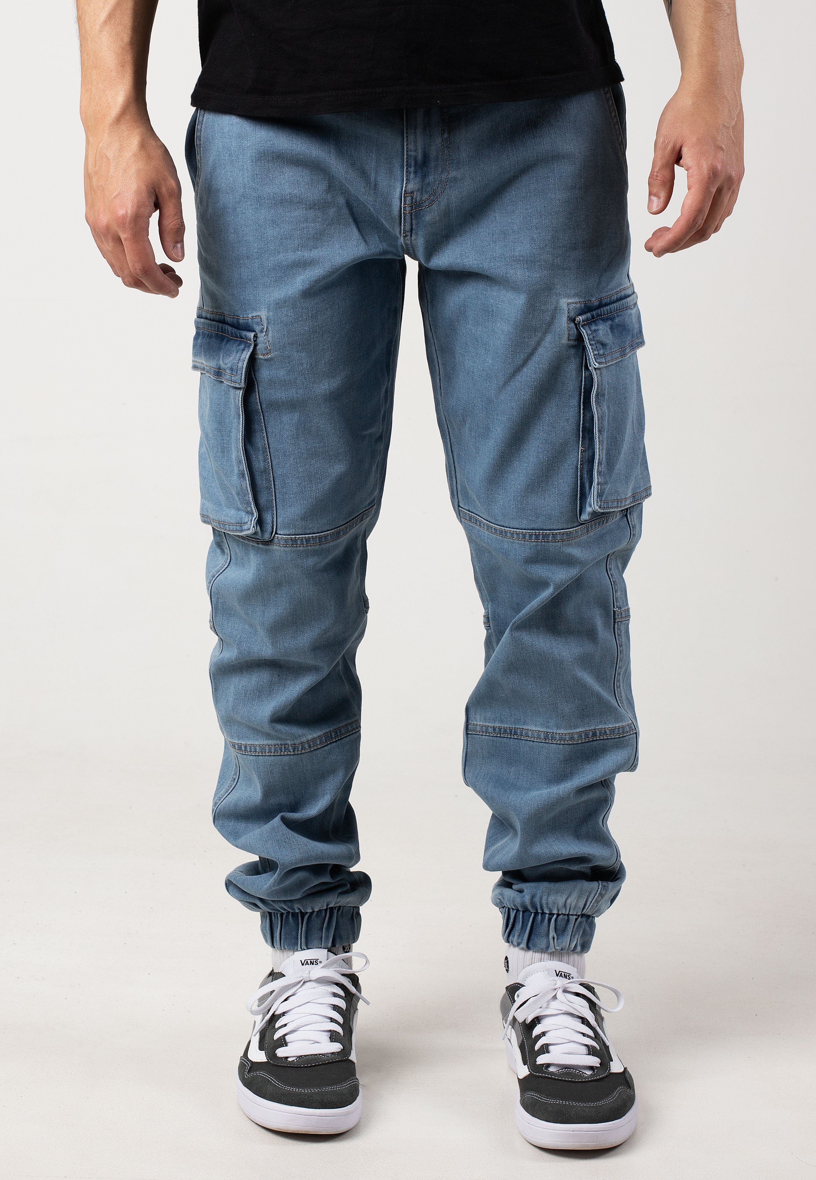 Only & Sons - Cam Stage Cargo Light Blue Denim - Jeans | Men-Image