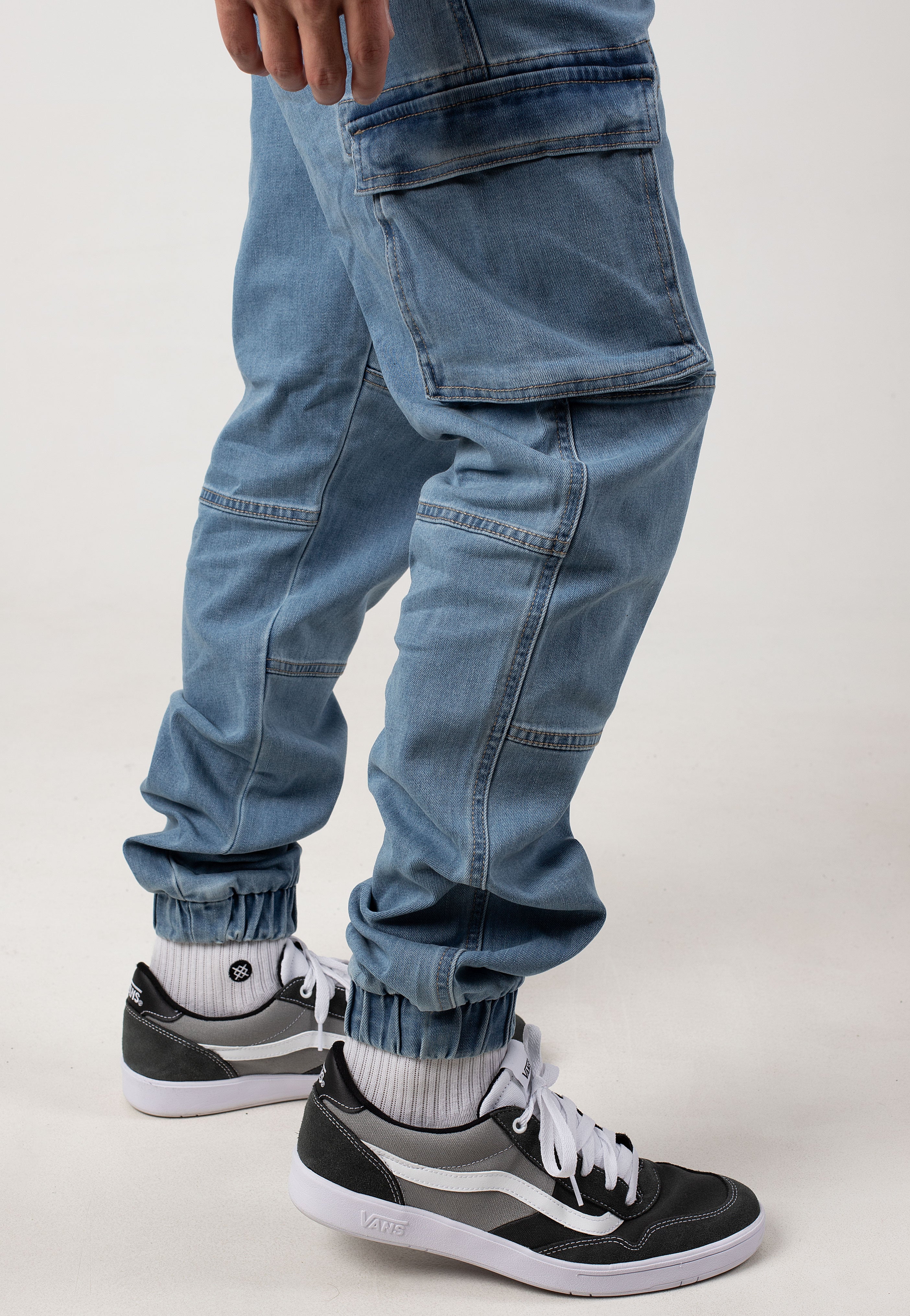 Only & Sons - Cam Stage Cargo Light Blue Denim - Jeans | Men-Image