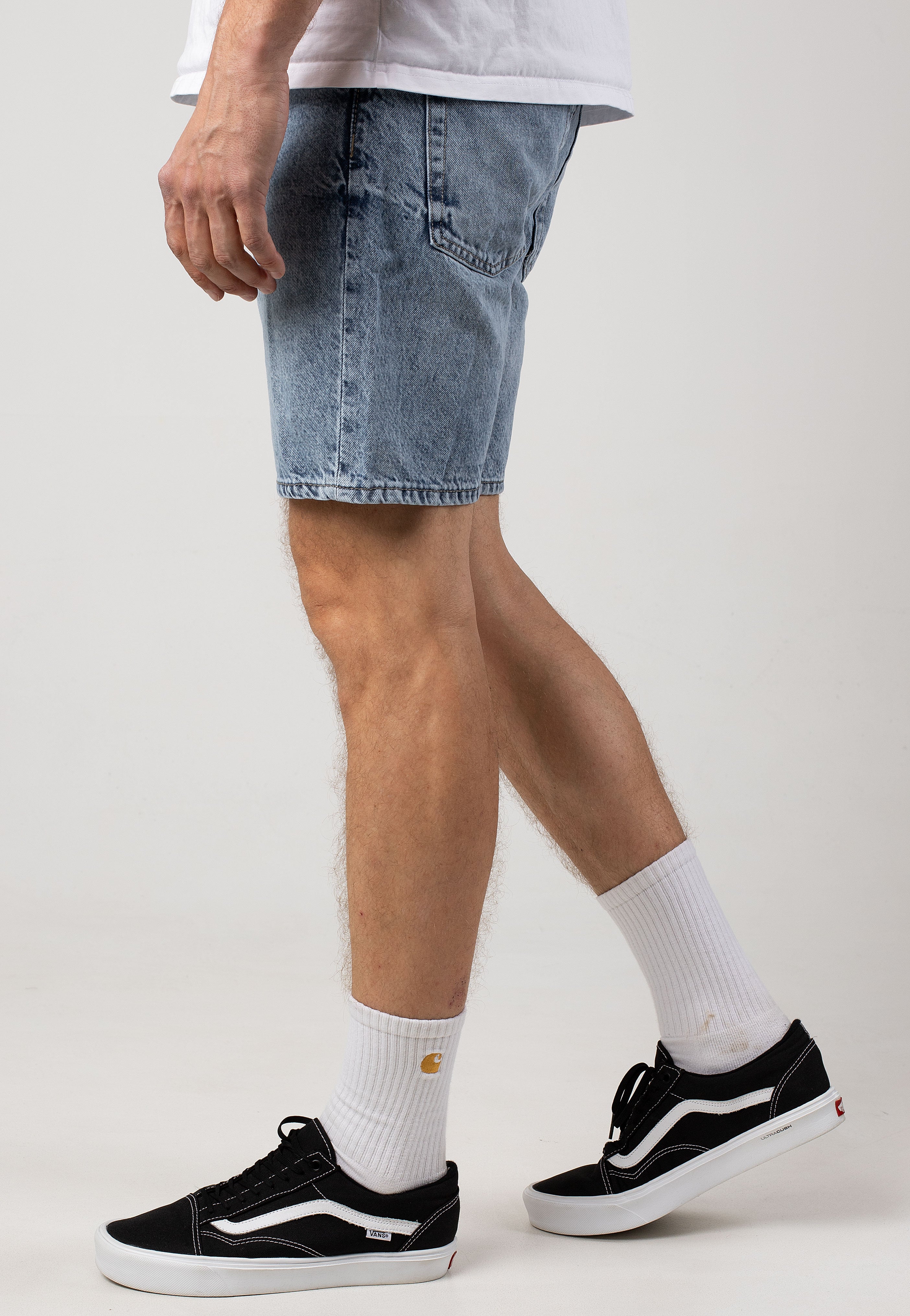 Only & Sons - Edge Box Pim Light Blue Denim - Shorts | Men-Image