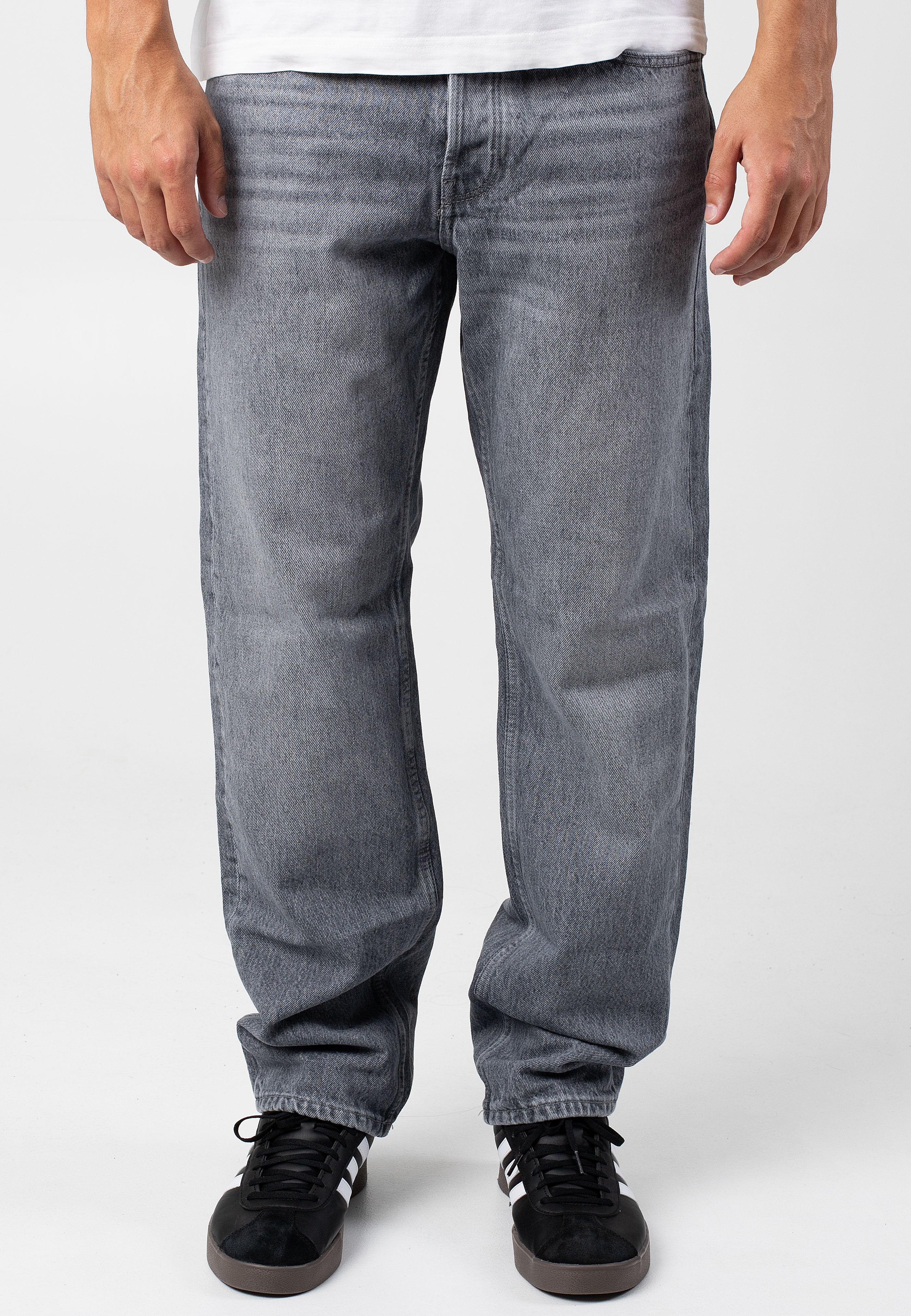 Only & Sons - Edge Straight Medium Grey Denim - Jeans | Men-Image