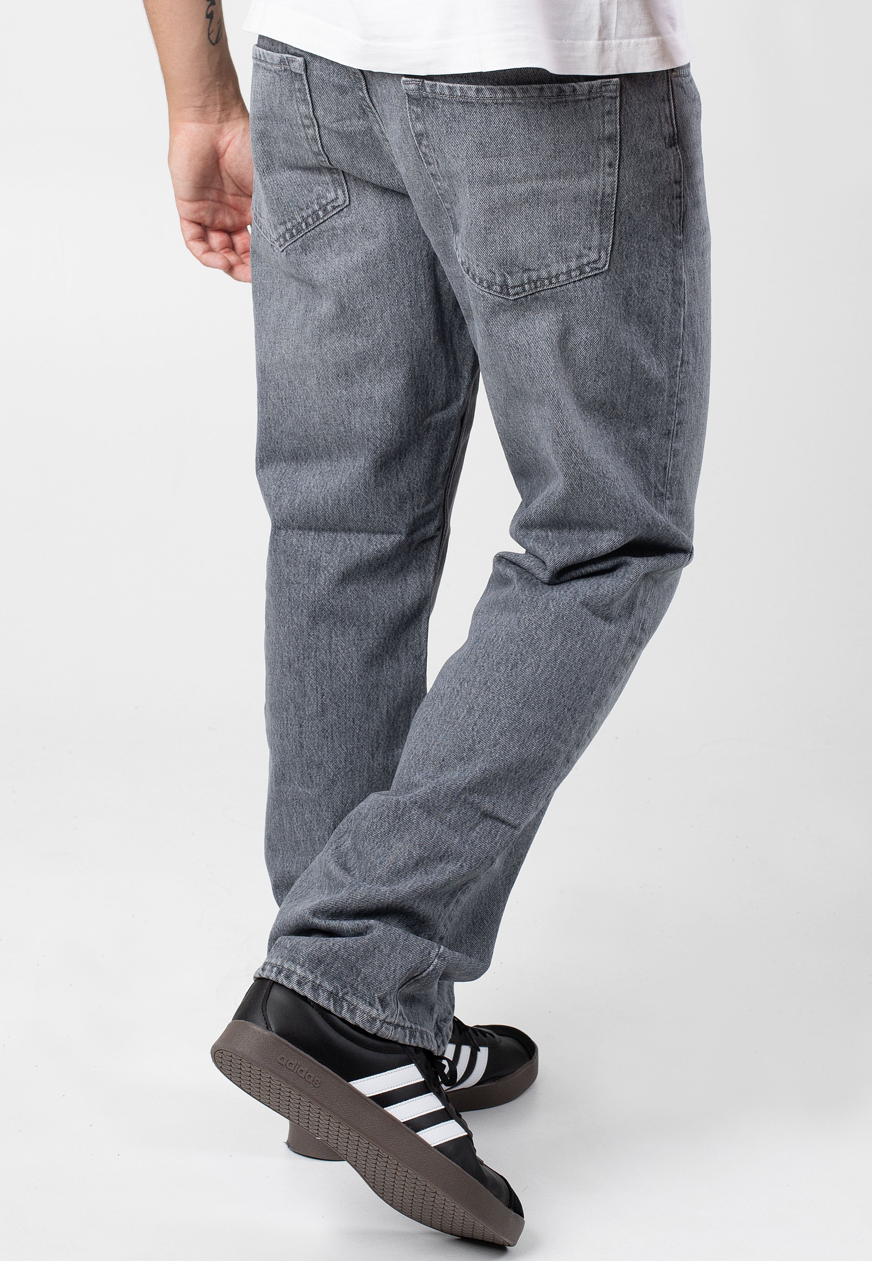 Only & Sons - Edge Straight Medium Grey Denim - Jeans | Men-Image