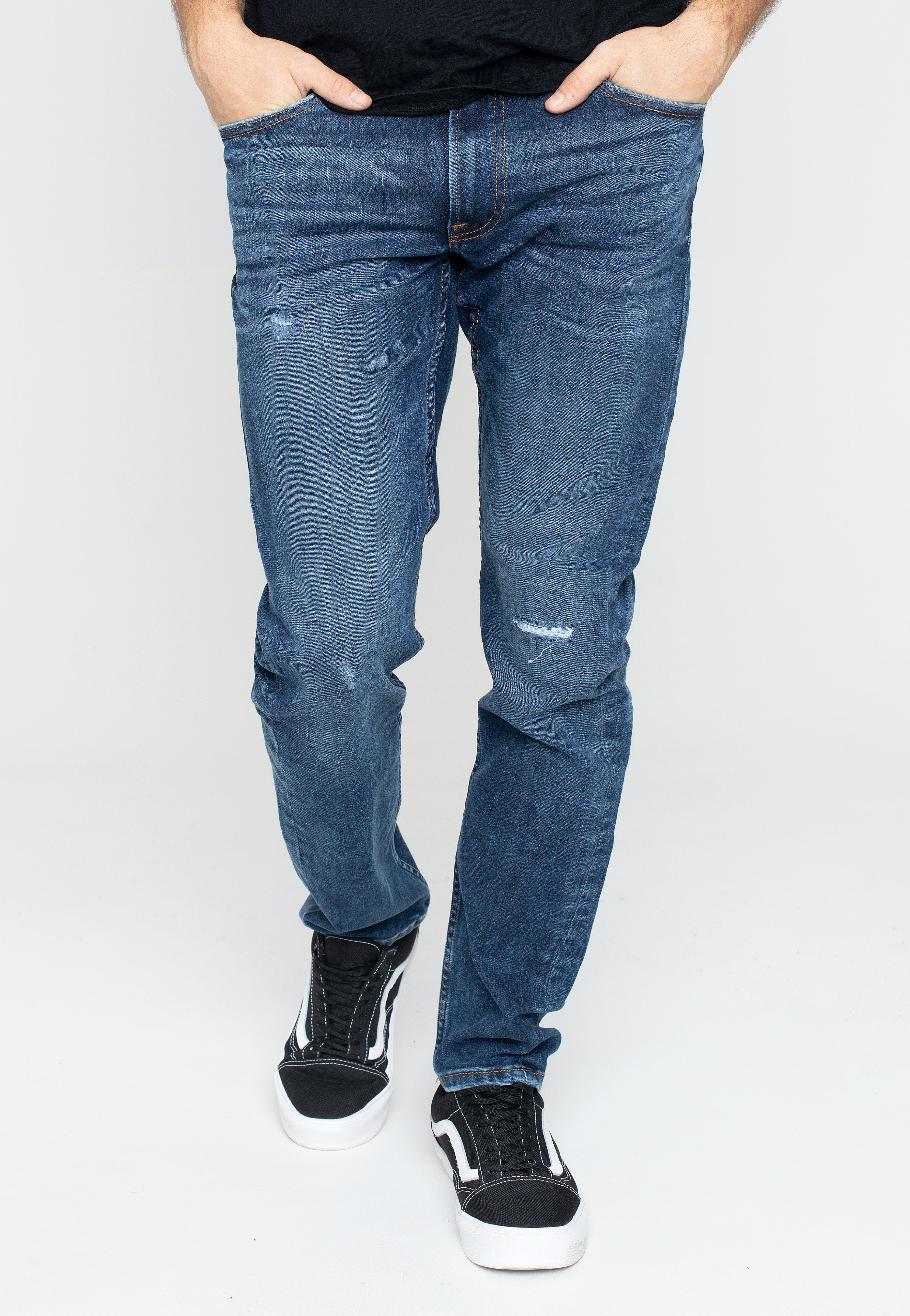 Only & Sons - Loom Slim Dark Blue - Jeans | Men-Image