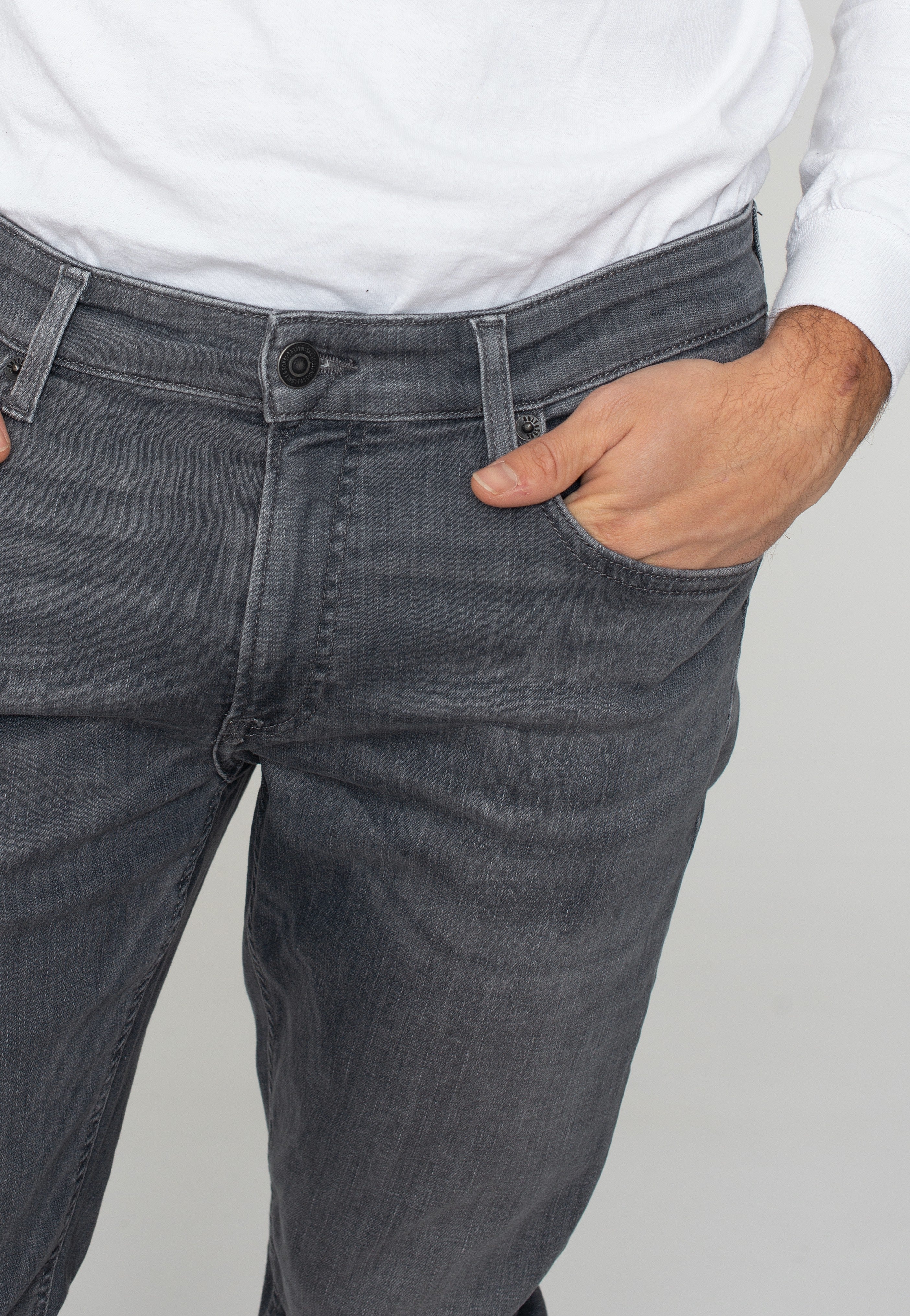 Only & Sons - Loom Slim Grey Denim - Jeans | Men-Image