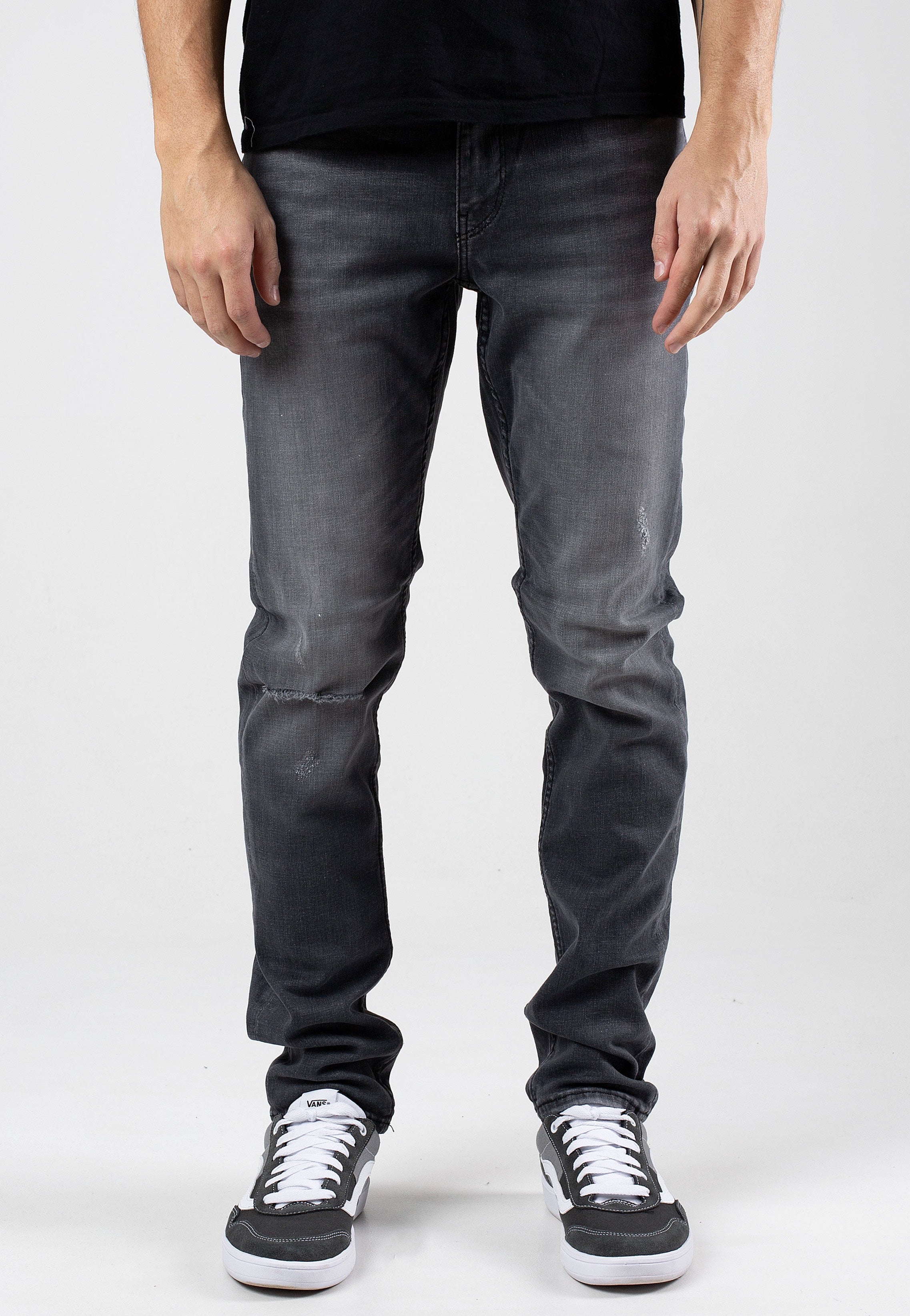 Only & Sons - Loom Slim One Dark Grey Denim - Jeans | Men-Image