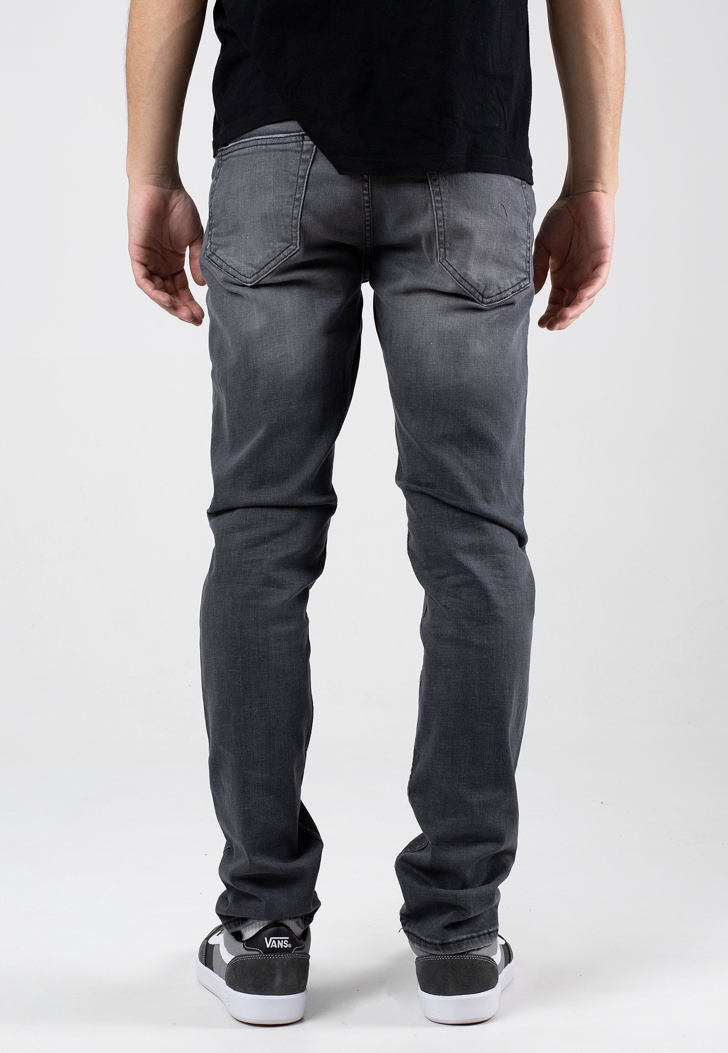 Only & Sons - Loom Slim One Dark Grey Denim - Jeans | Men-Image