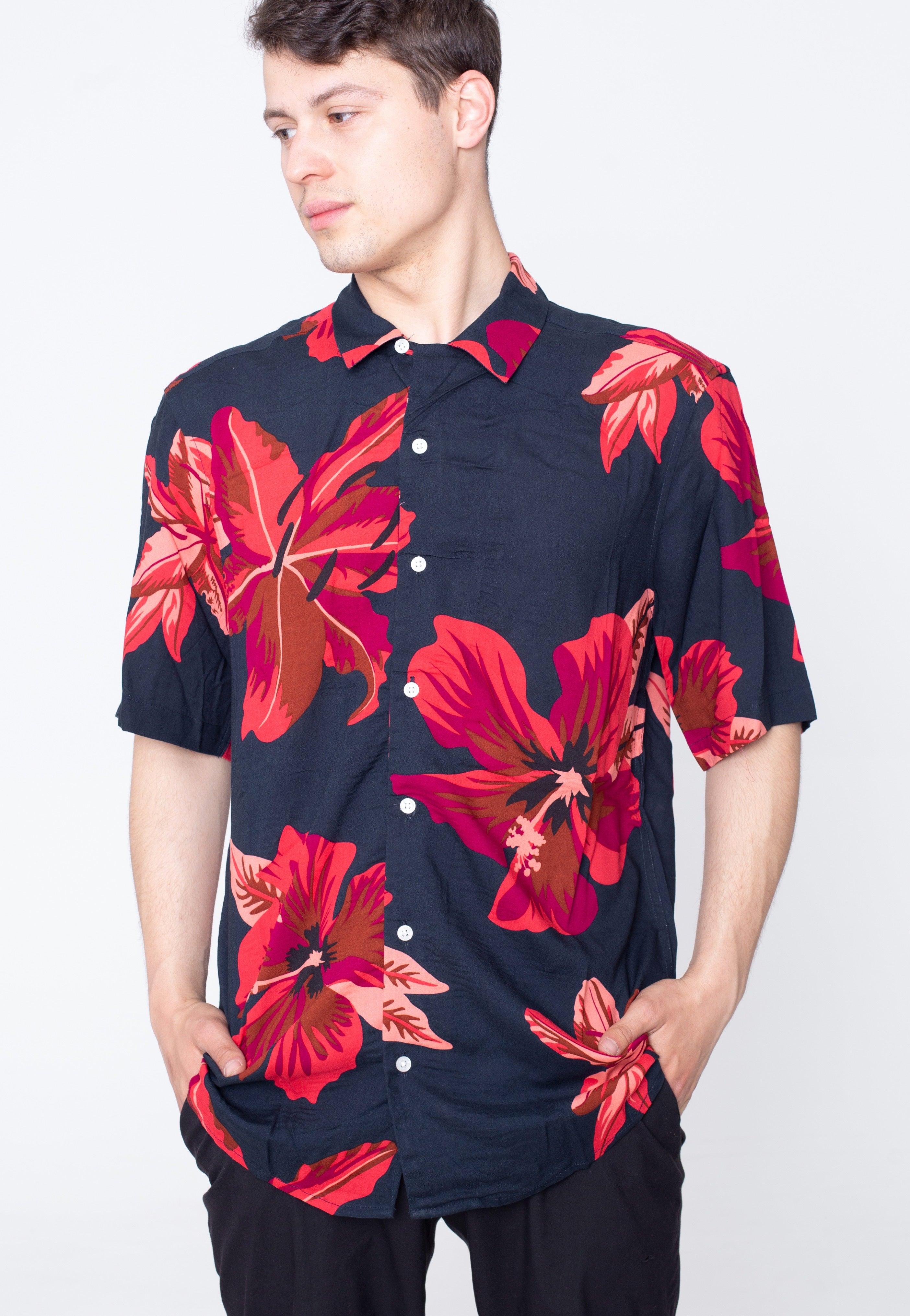 Only & Sons - Dan Life Reg Rococco Red - Shirt | Men-Image