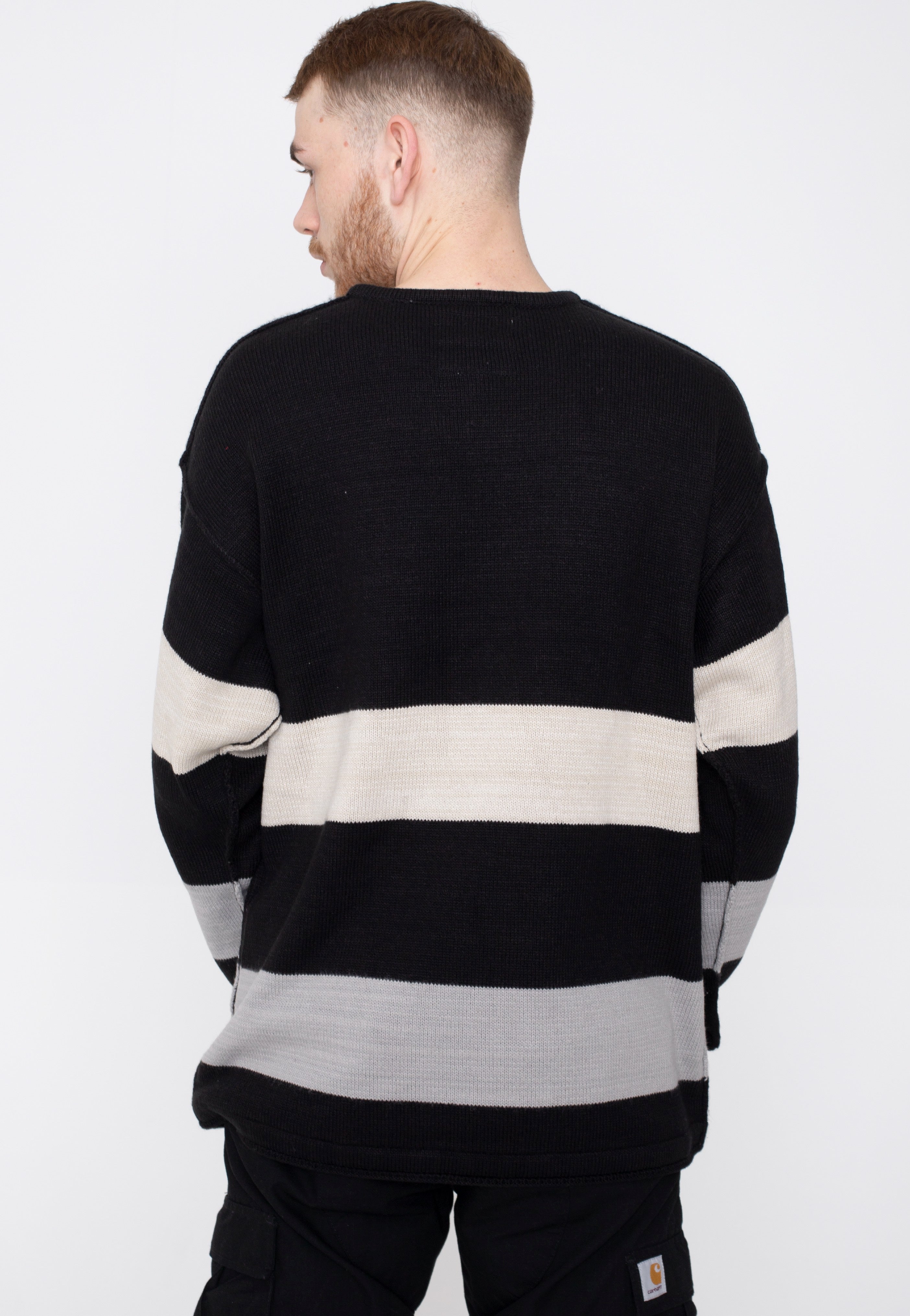 Only & Sons - Jan Drop Shoulder Life Black - Pullover | Men-Image