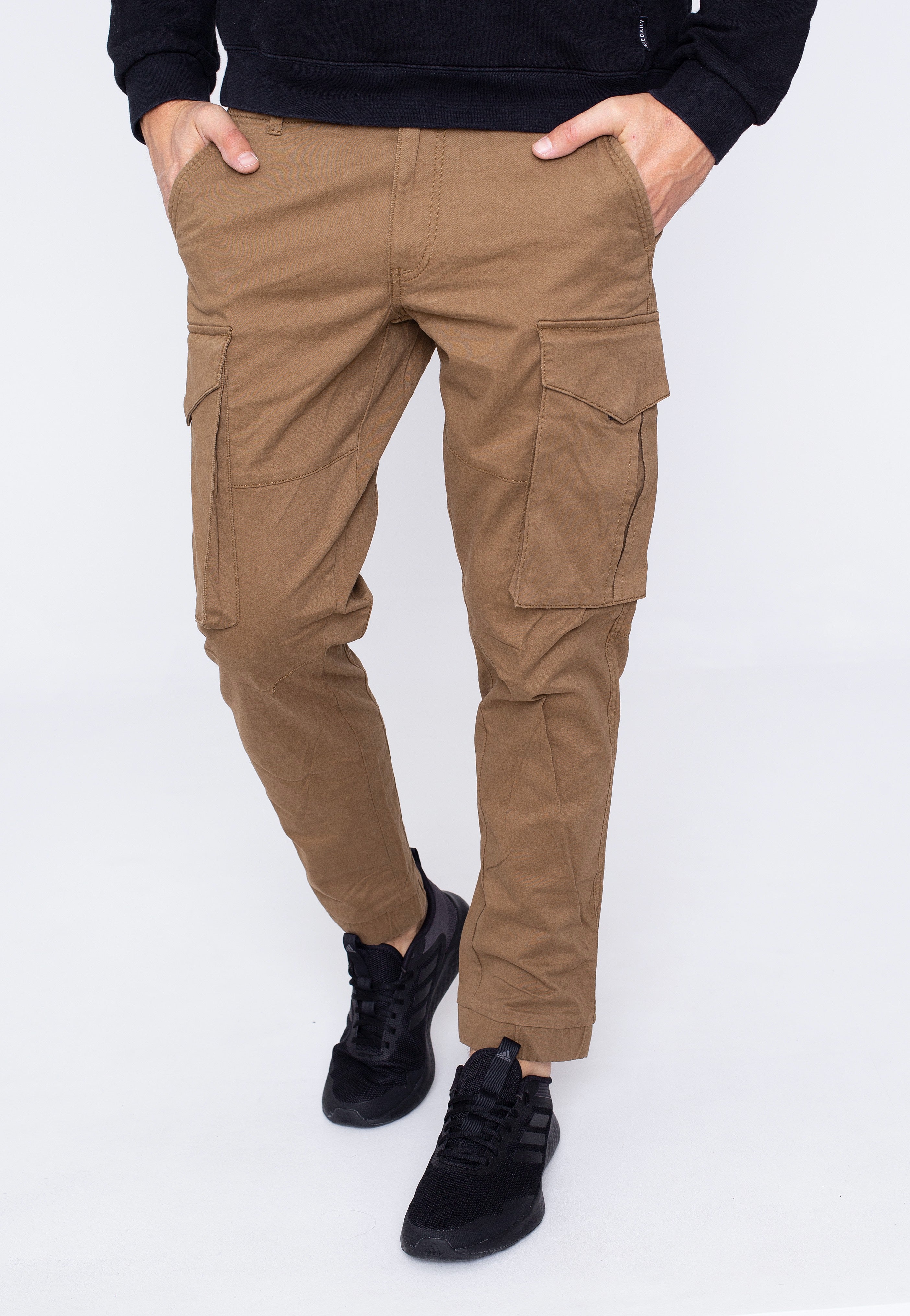 Only & Sons - Kim Cargo PG 0490 Olive Night - Pants | Men-Image