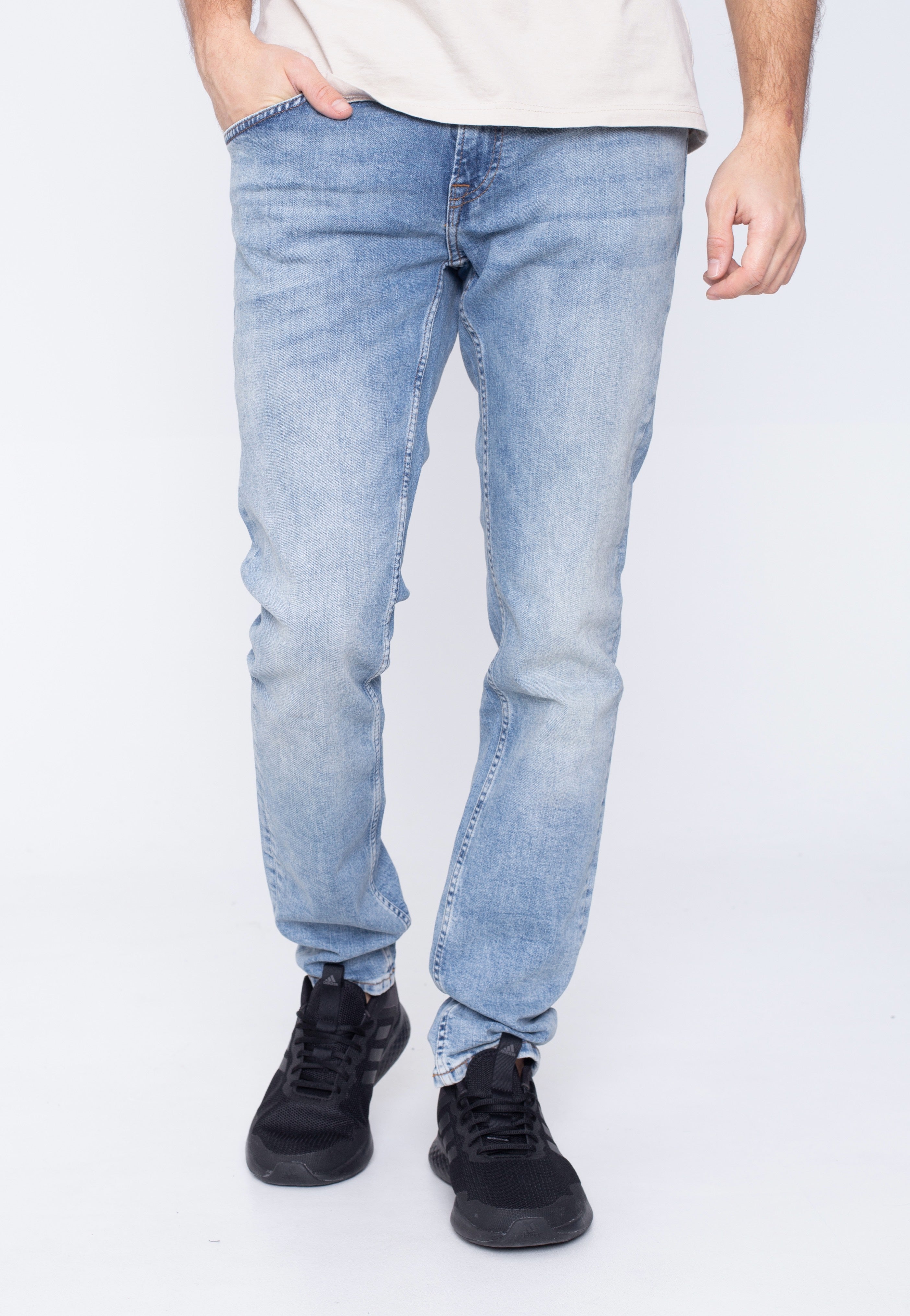 Only & Sons - Loom Slim Blue Wash Blue Denim - Jeans | Men-Image