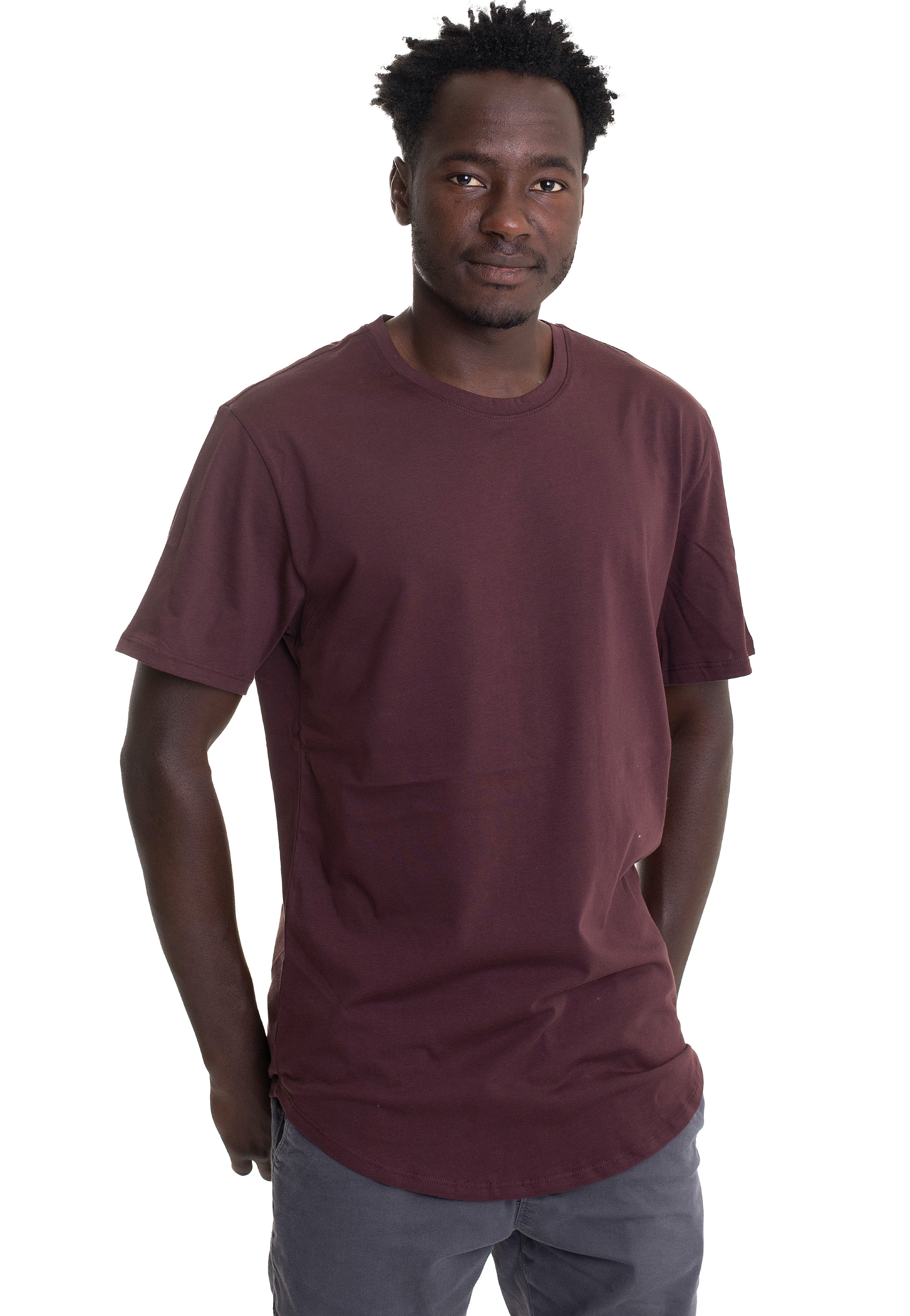 Only & Sons - Matt Life Longy Fudge - T-Shirt | Men-Image