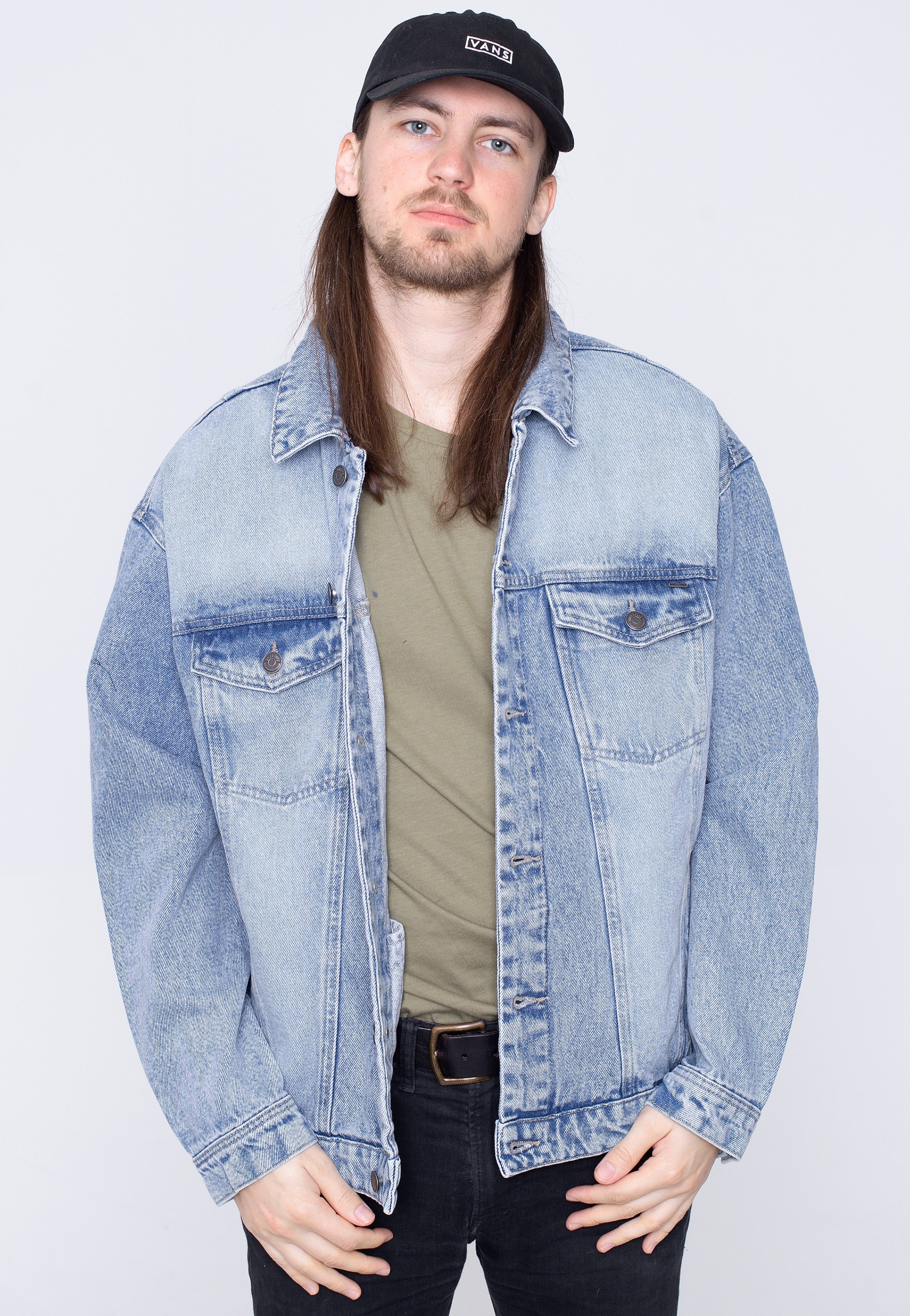 Only & Sons - Rick Os Denim Truck Blue Denim - Jeans Jacket | Men-Image