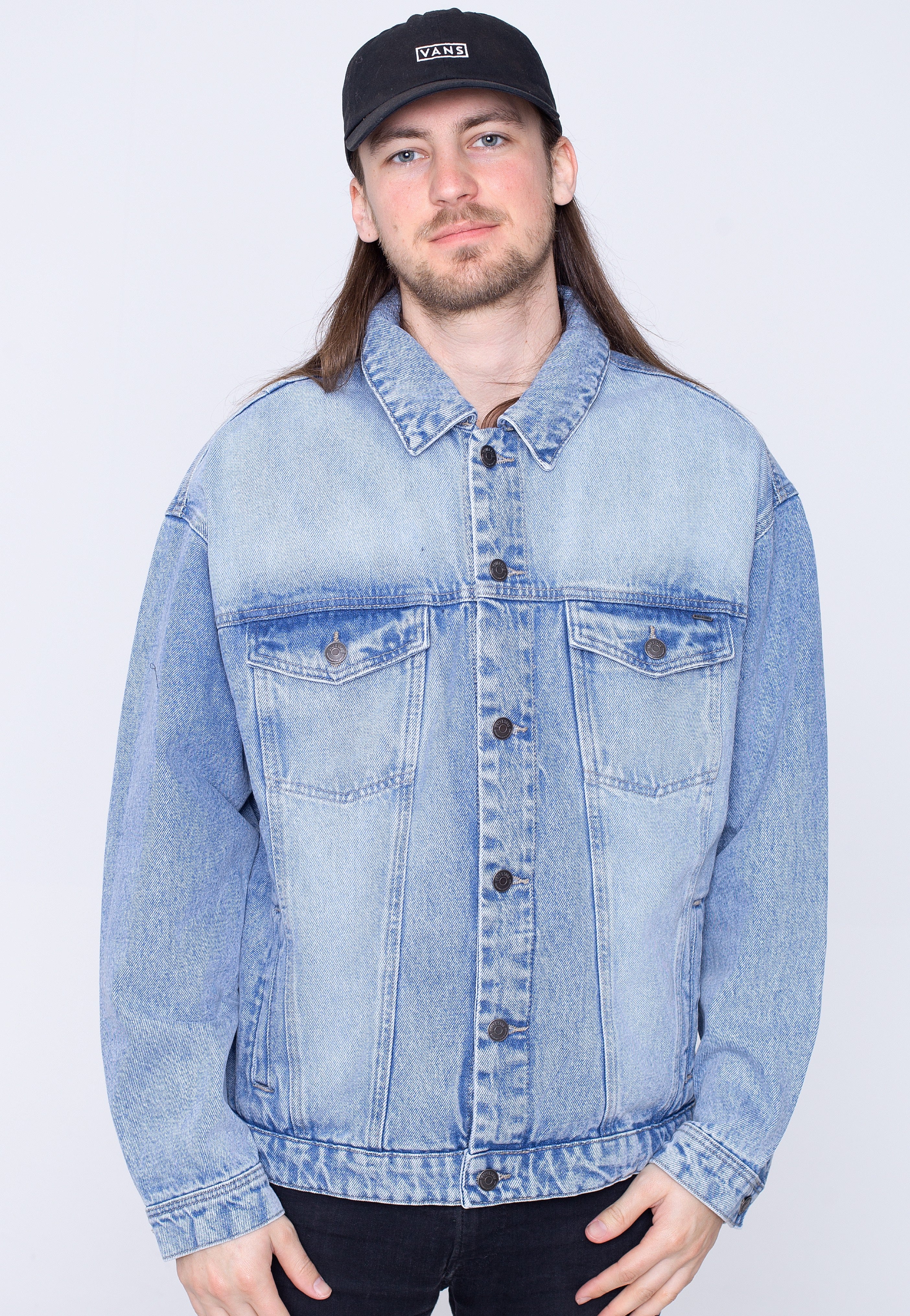 Only & Sons - Rick Os Denim Truck Blue Denim - Jeans Jacket | Men-Image