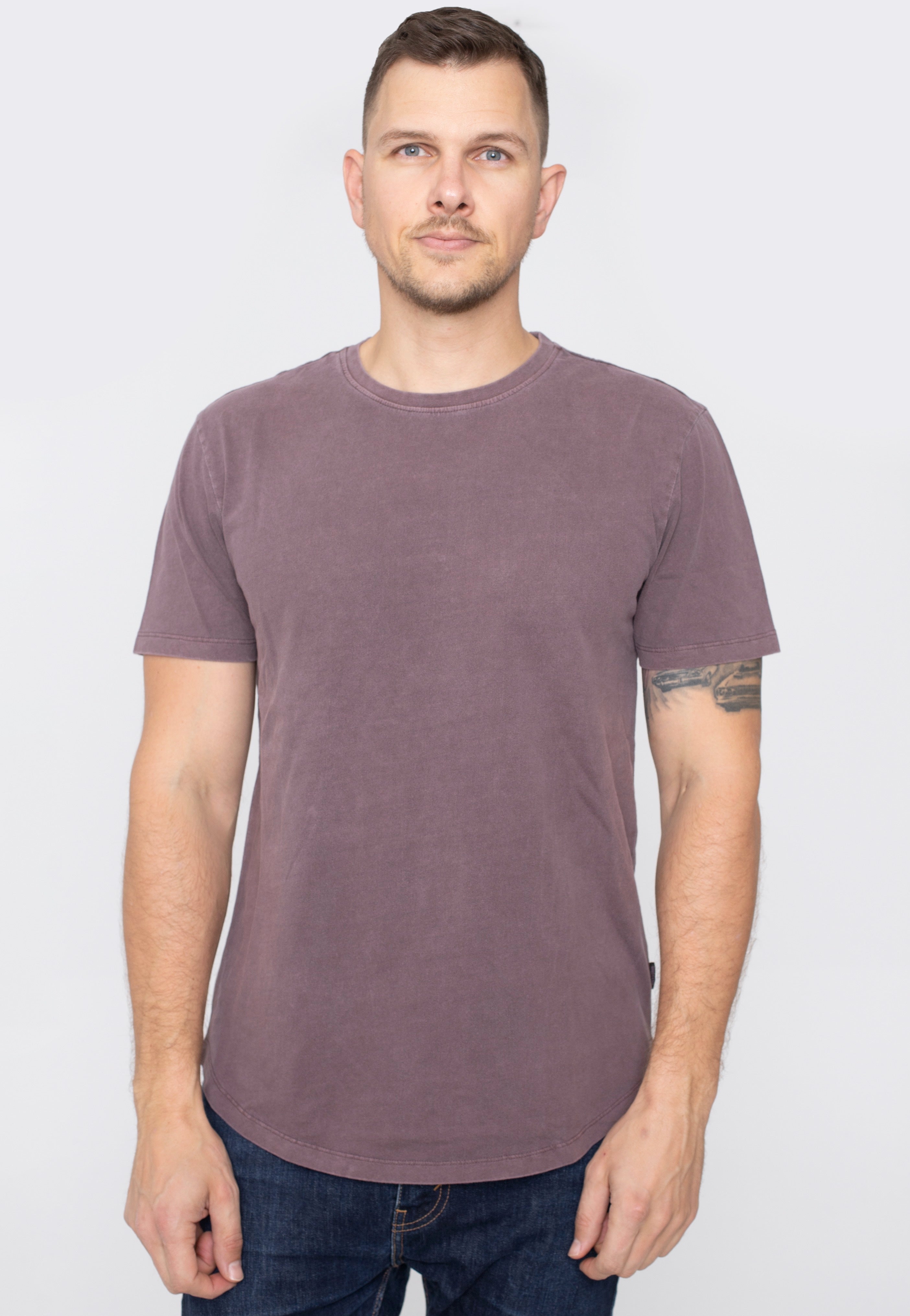 Only & Sons - Ron Life Longy Huckleberry - T-Shirt | Men-Image