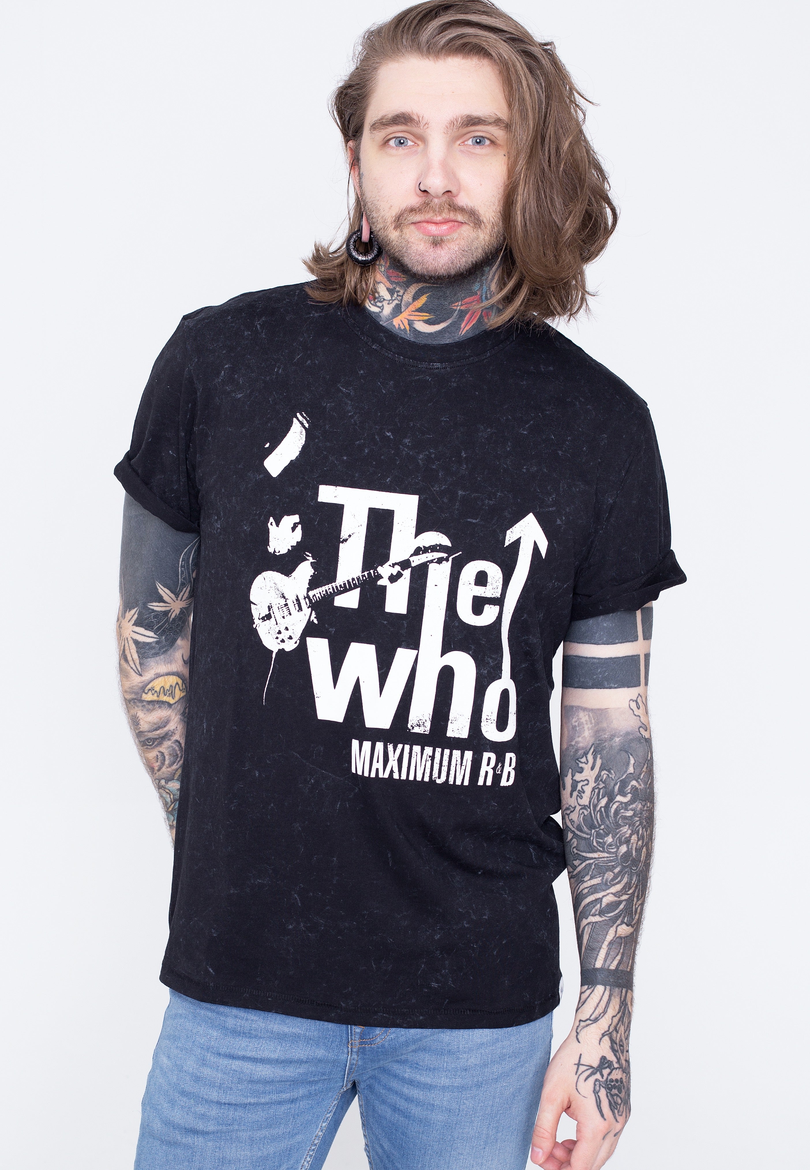 Only & Sons x The Who - Life Reg Black - T-Shirt | Men-Image