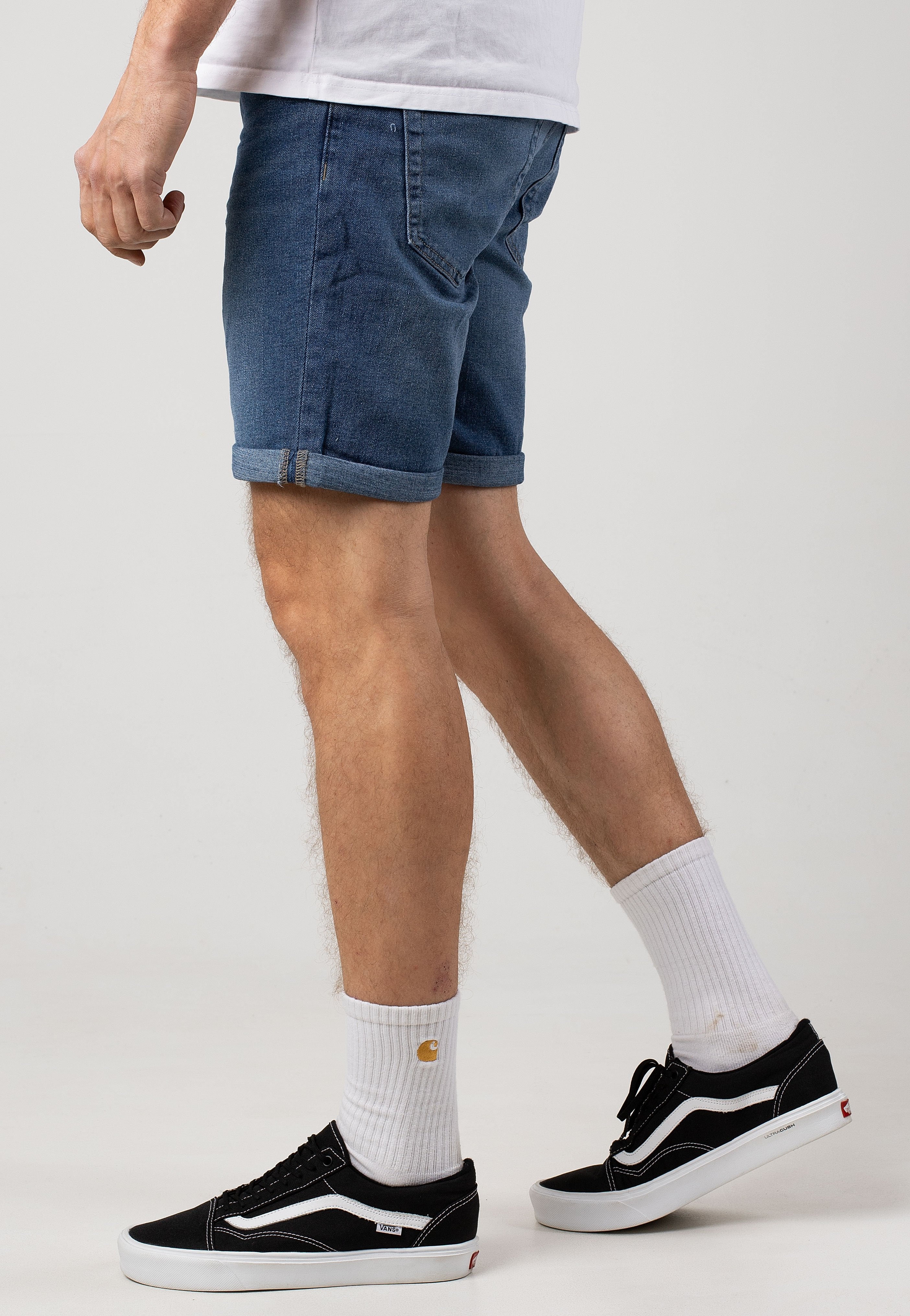 Only & Sons - Ply Box Pim Light Blue Denim - Shorts | Men-Image