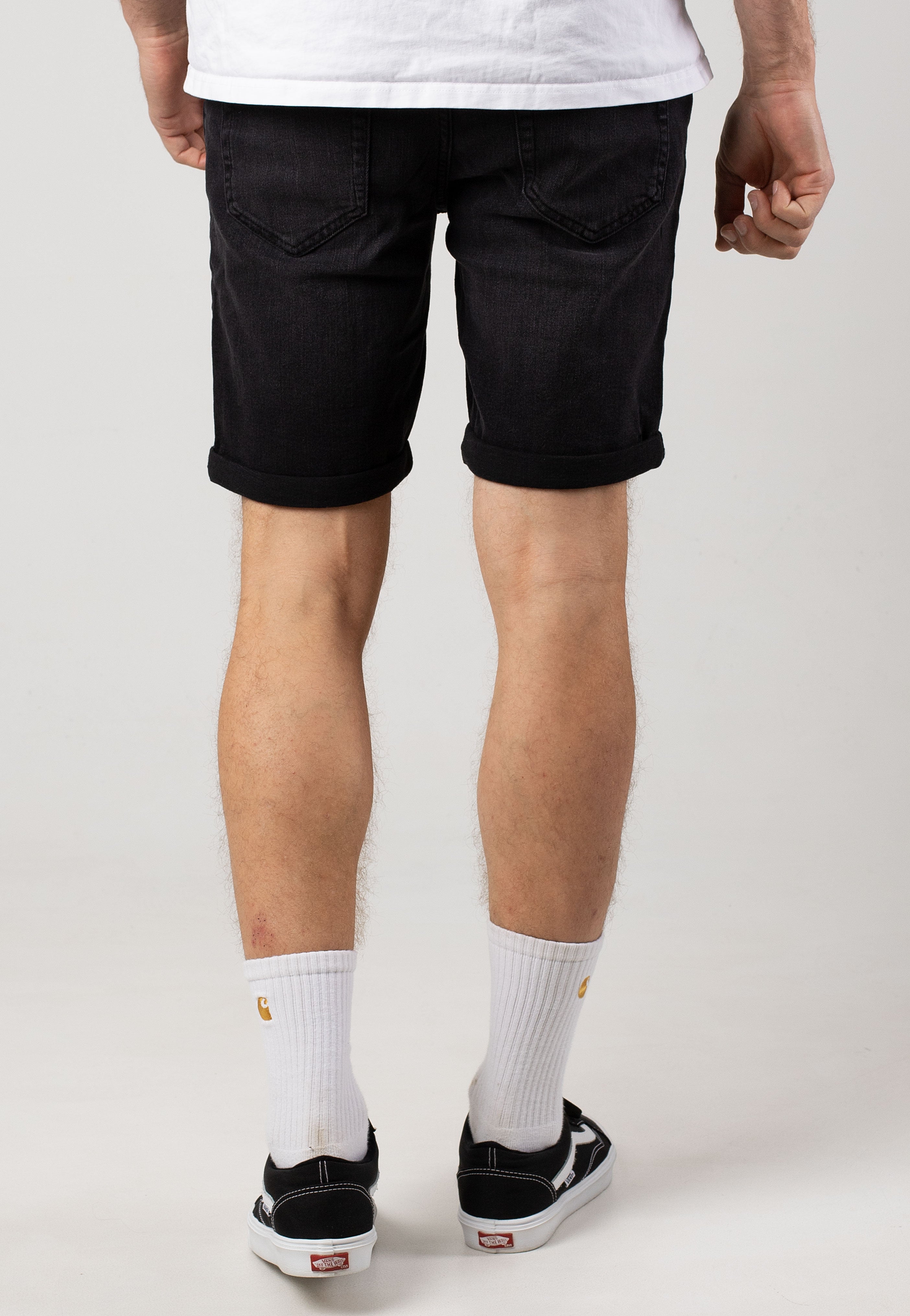 Only & Sons - Ply Box Pim Washed Black - Shorts | Men-Image