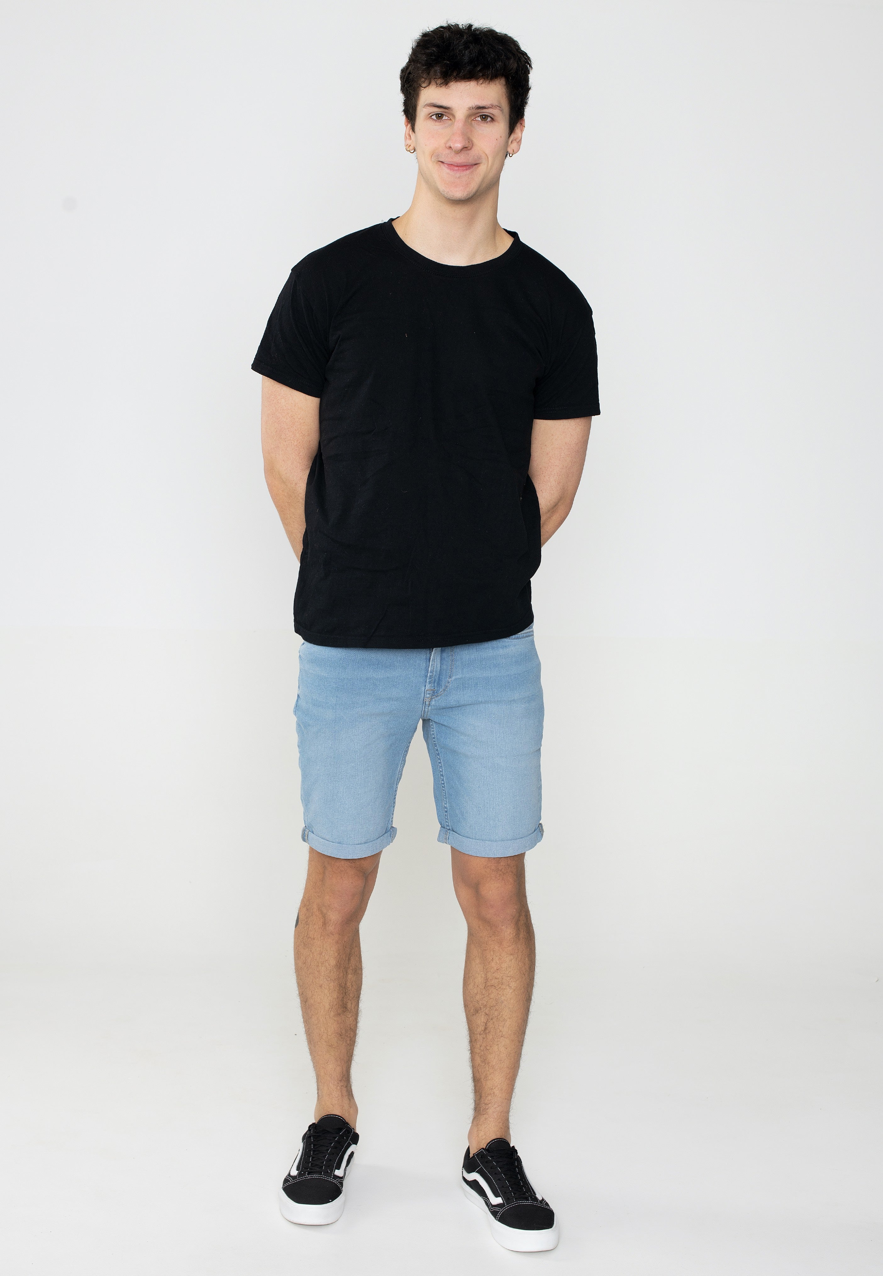 Only & Sons - Ply Light Blue Denim - Shorts | Men-Image