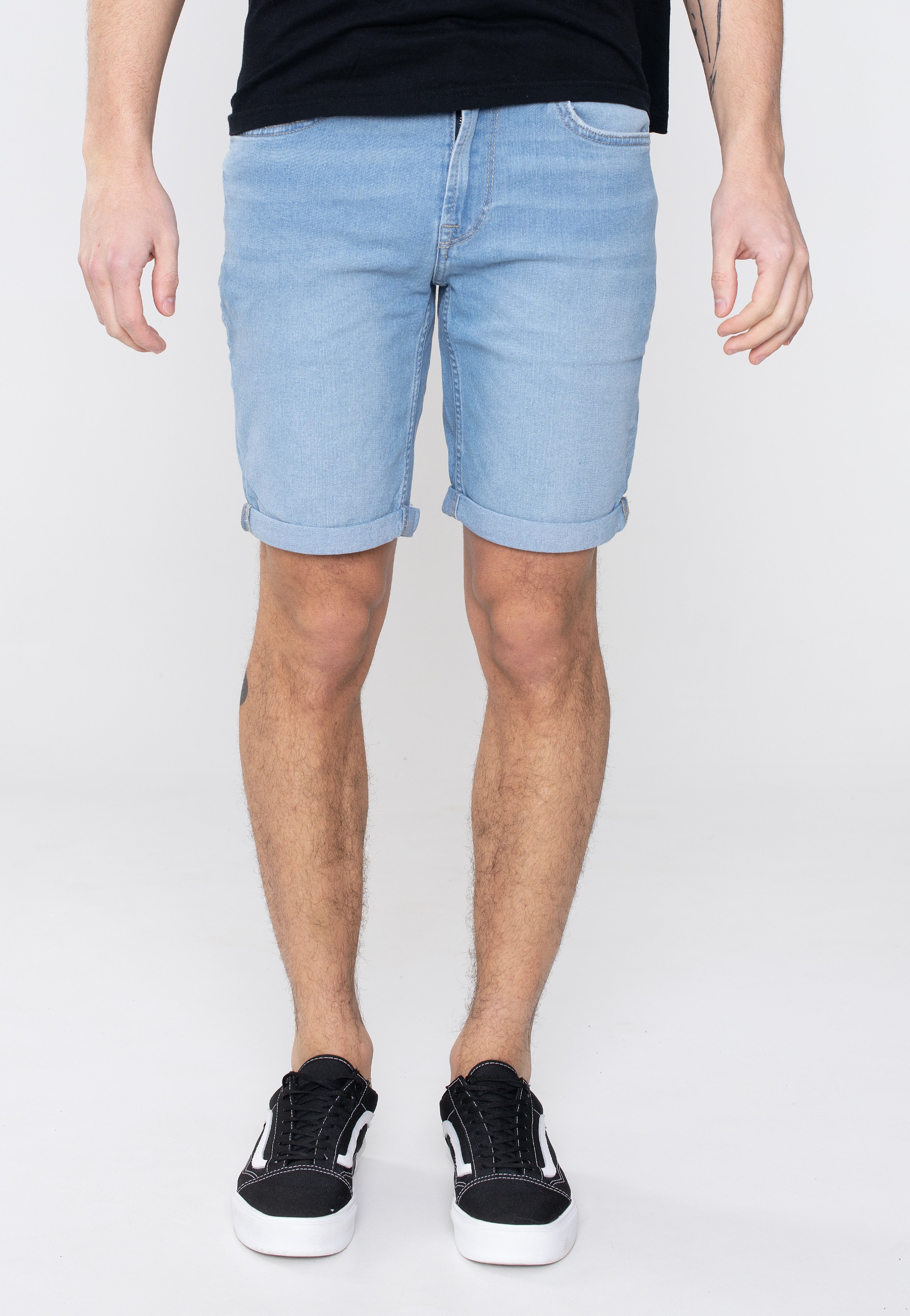 Only & Sons - Ply Light Blue Denim - Shorts | Men-Image