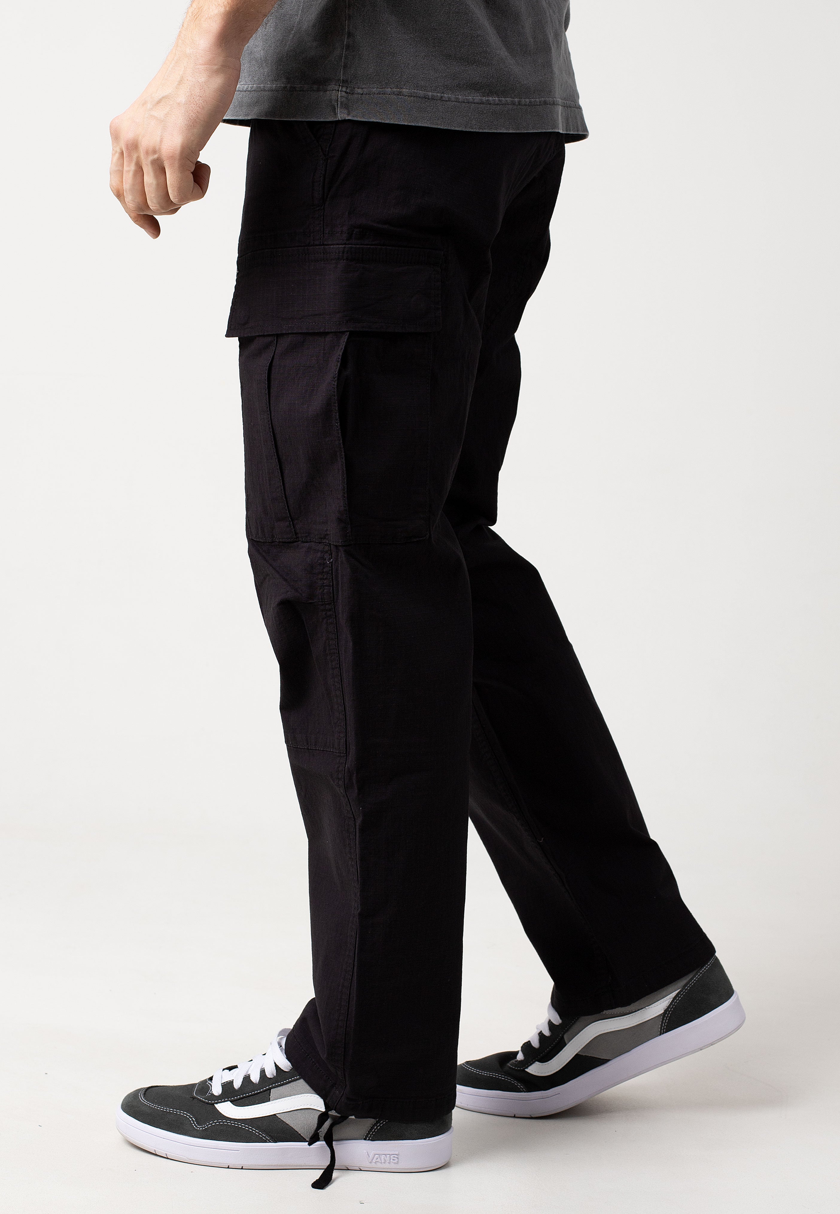 Only & Sons - Ray Life Ribstop Cargo Black - Pants | Men-Image