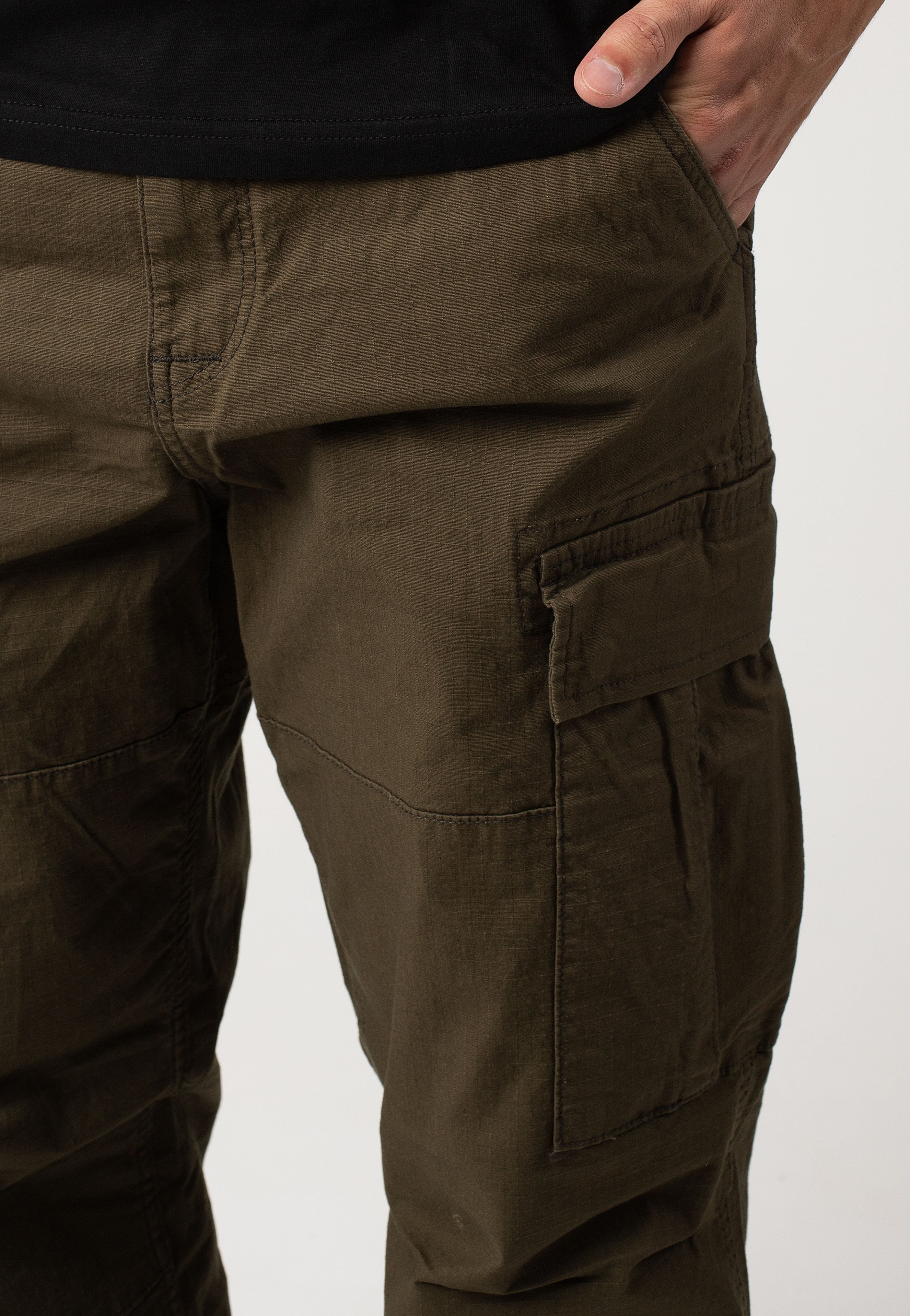 Only & Sons - Ray Life Ribstop Cargo Olive Night - Pants | Men-Image