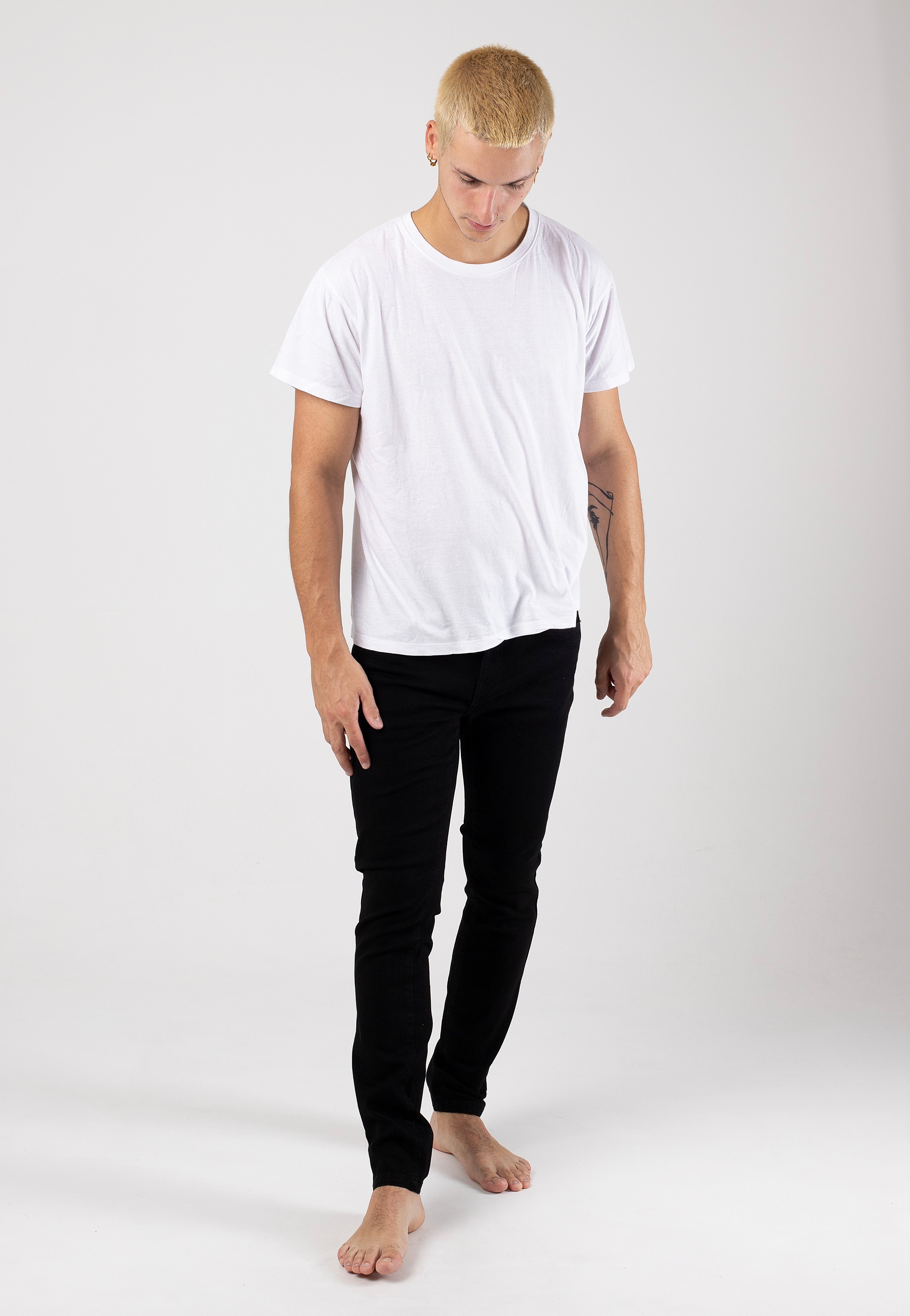 Only & Sons - Warp Skinny Black Denim - Jeans | Men-Image