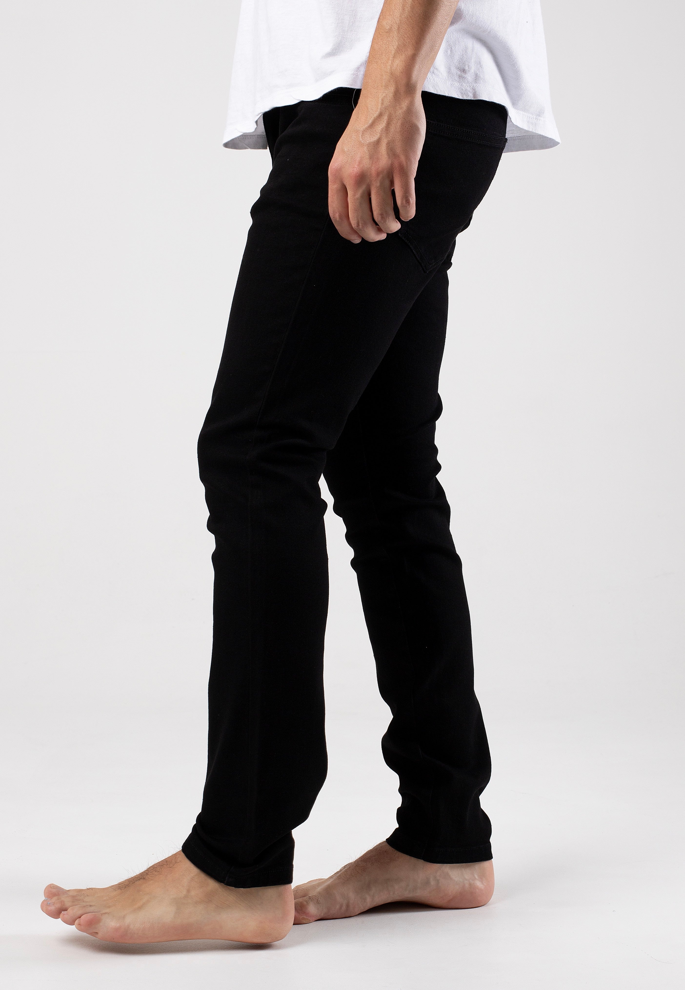 Only & Sons - Warp Skinny Black Denim - Jeans | Men-Image