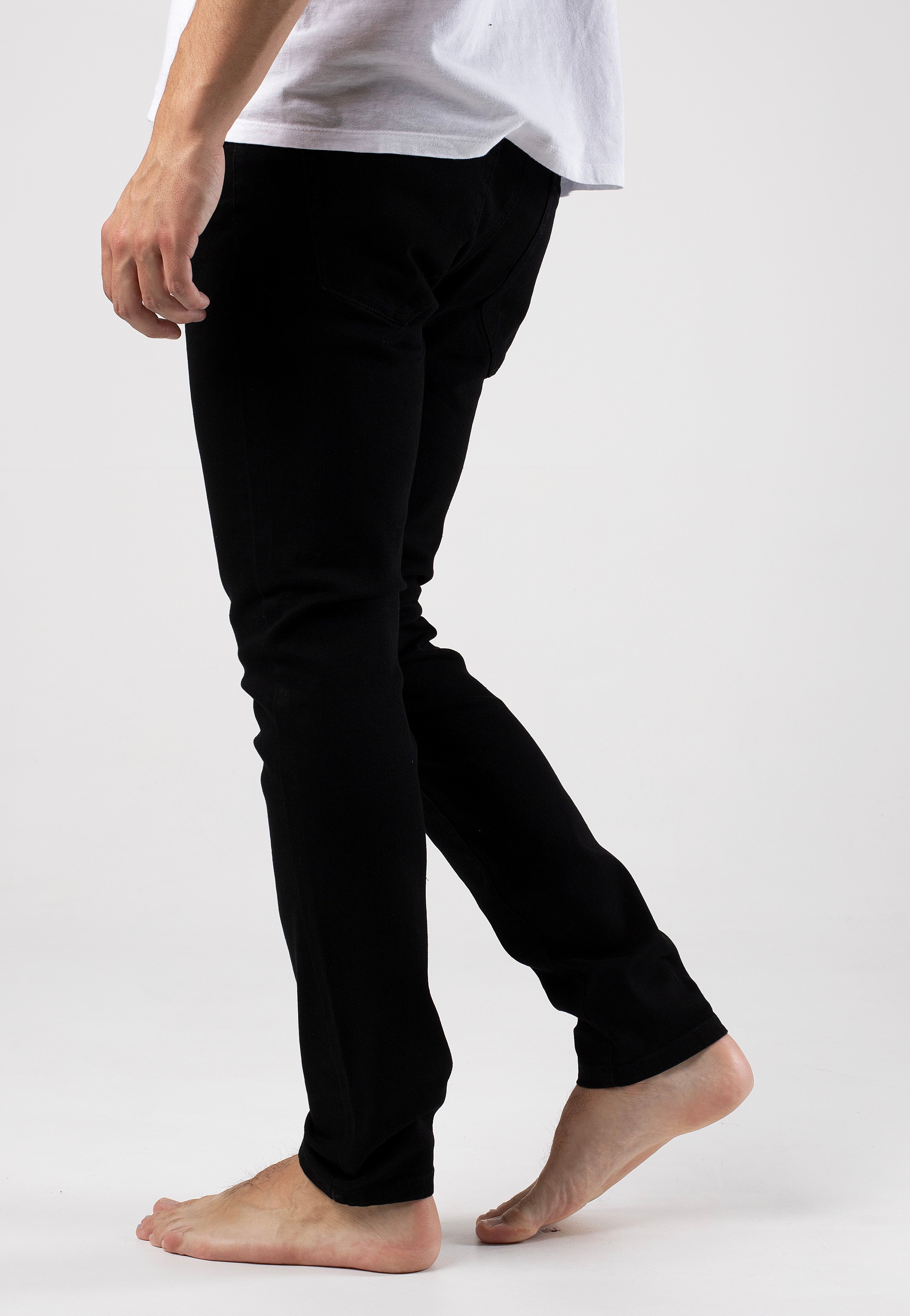 Only & Sons - Warp Skinny Black Denim - Jeans | Men-Image