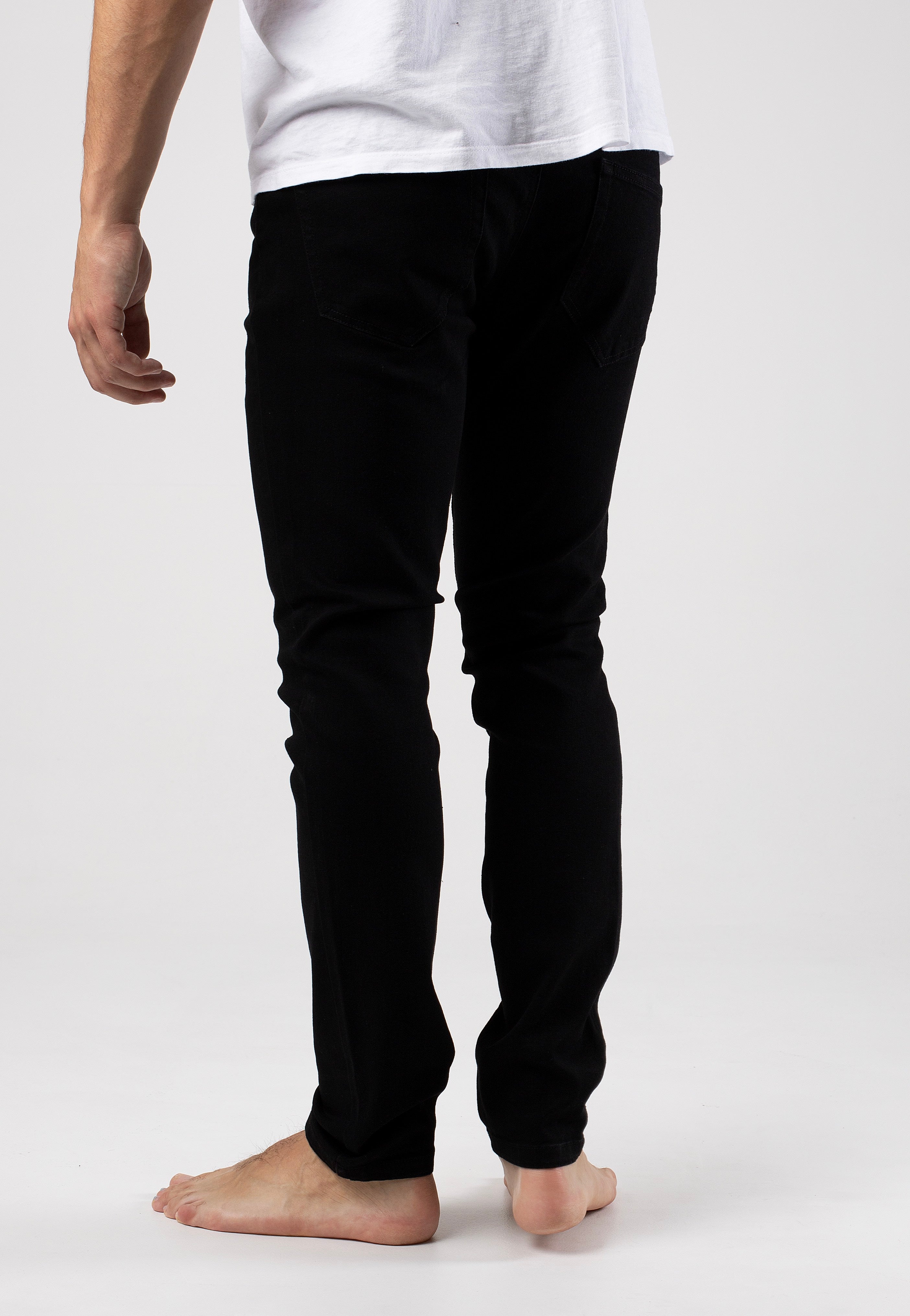 Only & Sons - Warp Skinny Black Denim - Jeans | Men-Image