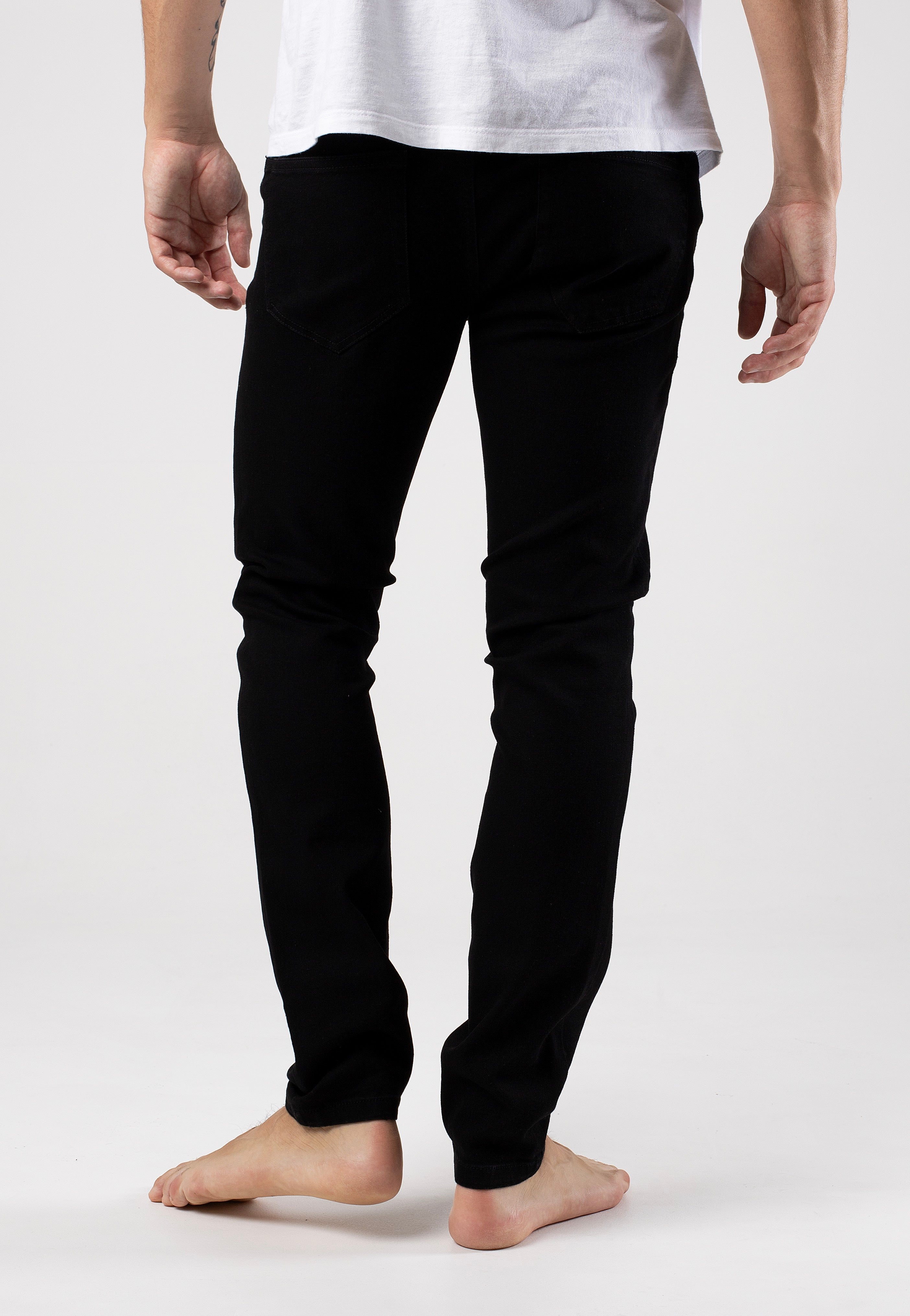 Only & Sons - Warp Skinny Black Denim - Jeans | Men-Image