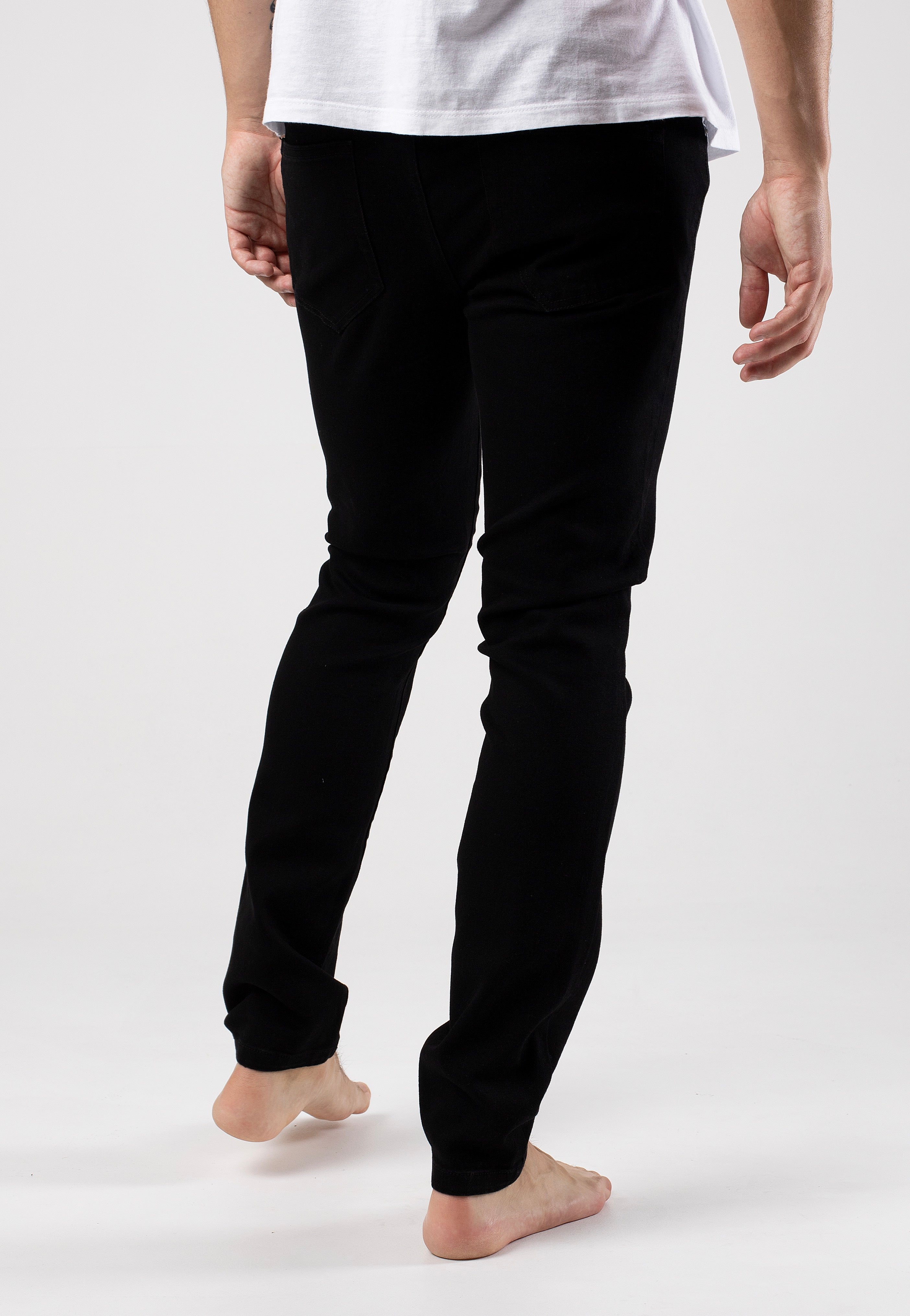 Only & Sons - Warp Skinny Black Denim - Jeans | Men-Image