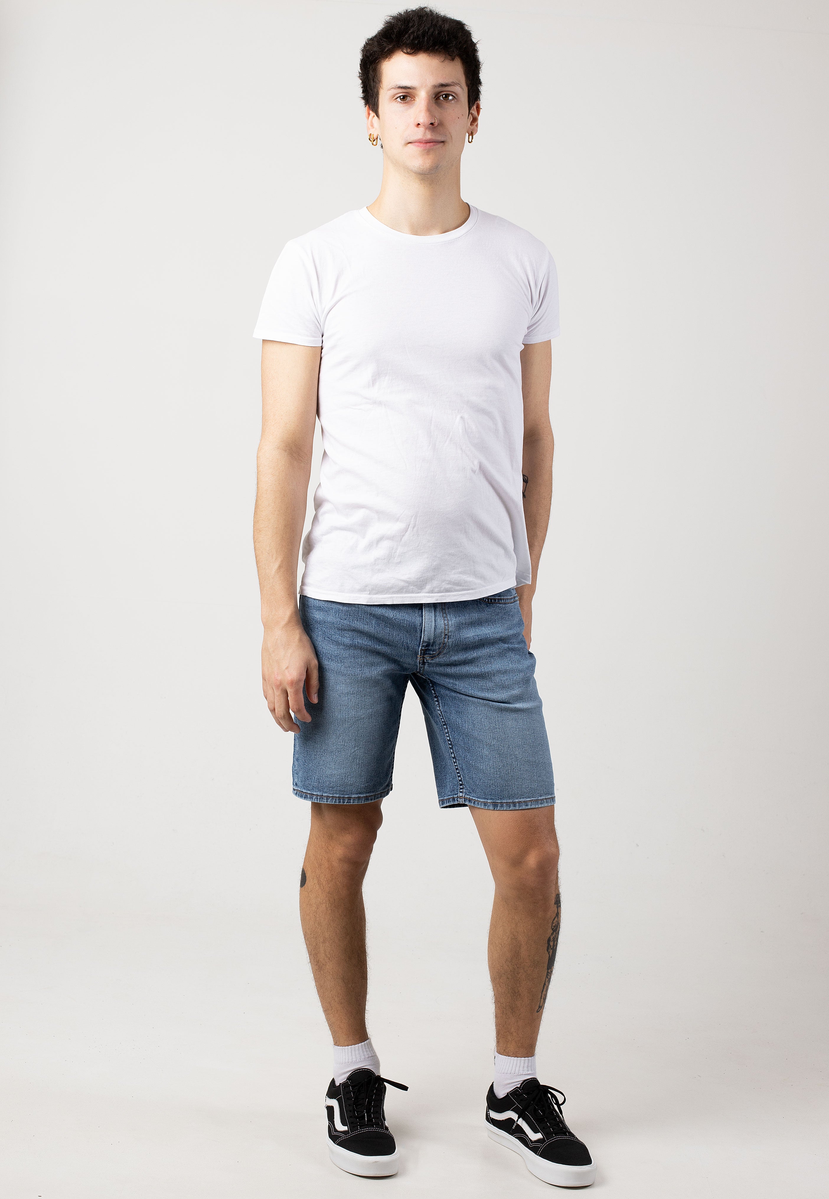 Only & Sons - Weft Medium Blue Denim - Shorts | Men-Image