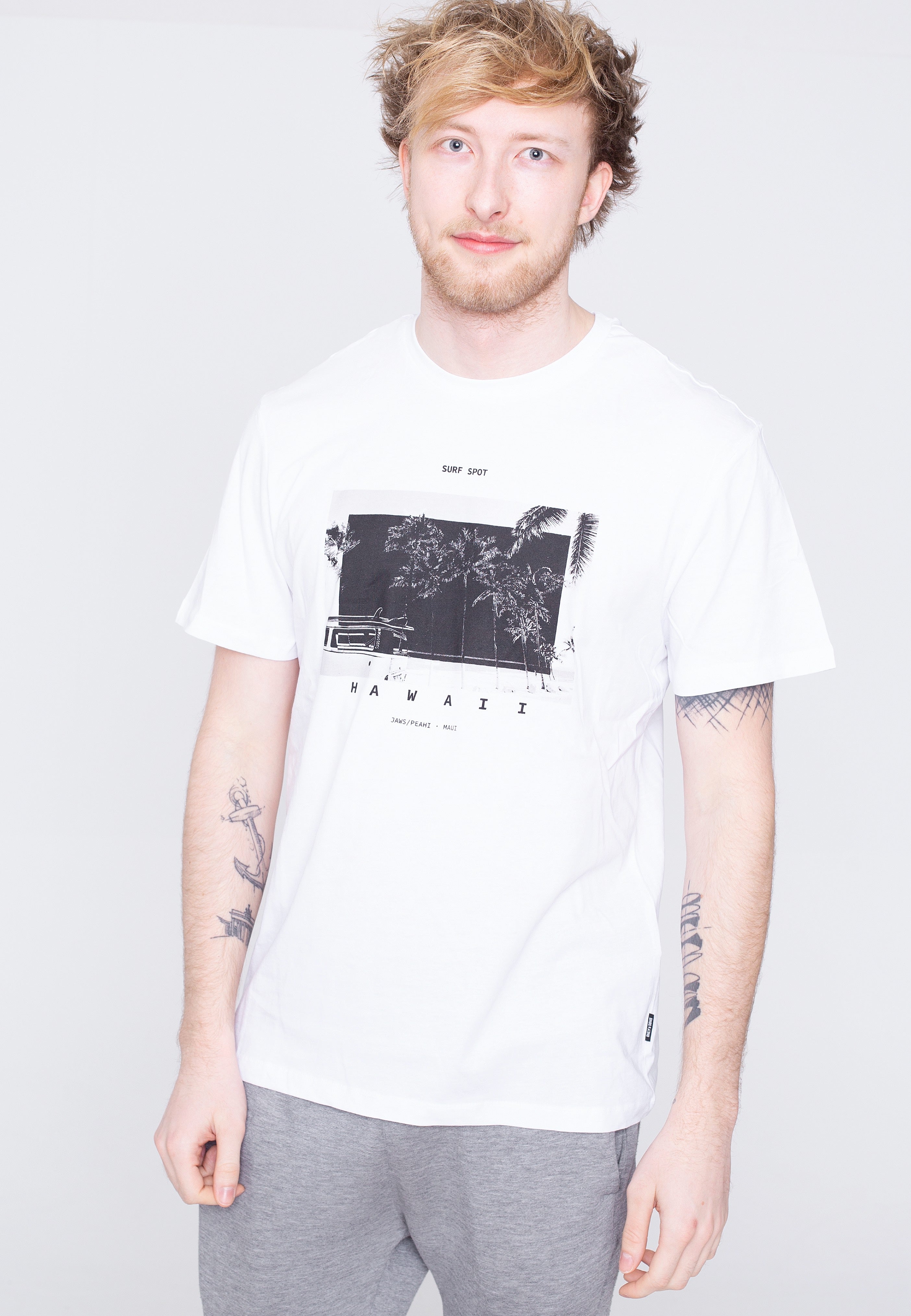 Only & Sons - Ivey Bright White - T-Shirt | Men-Image