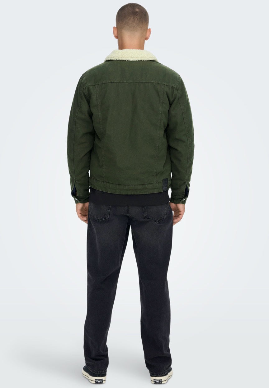 Only & Sons - Louis Canvas Rosin - Jacket | Men-Image