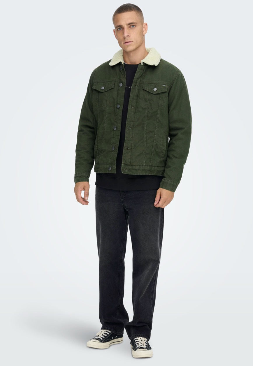 Only & Sons - Louis Canvas Rosin - Jacket | Men-Image