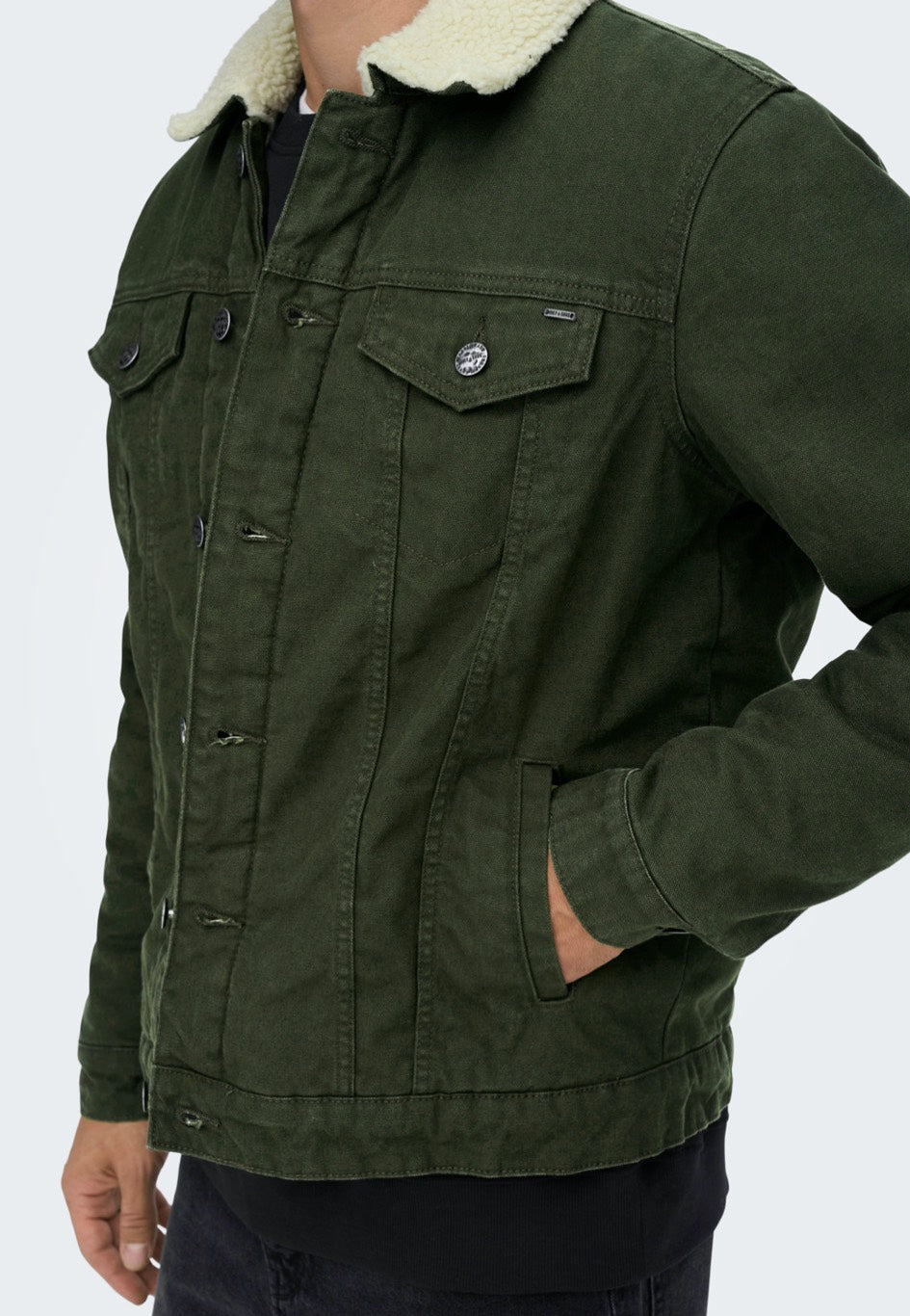 Only & Sons - Louis Canvas Rosin - Jacket | Men-Image