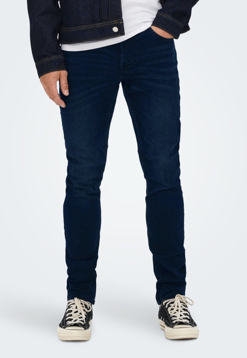 Only & Sons - Loom Life Slim Blue Denim - Jeans | Men-Image