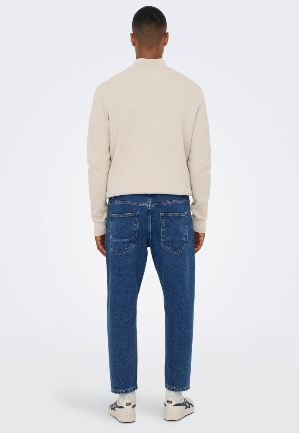 Only & Sons - Avi Beam Dark Blue Blue Denim - Jeans | Men-Image