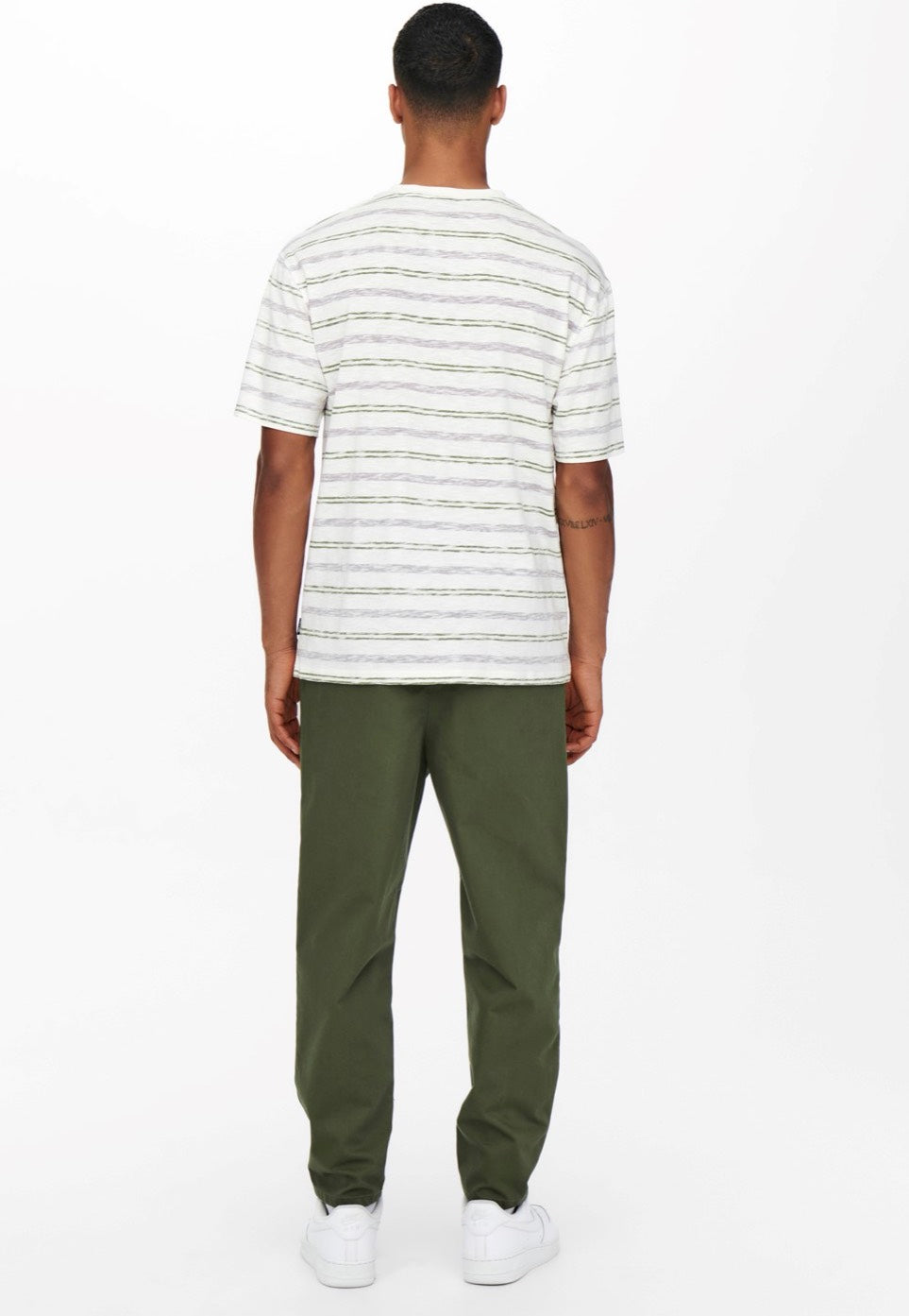 Only & Sons - Dew Chino Tapered Olive Night - Pants | Men-Image