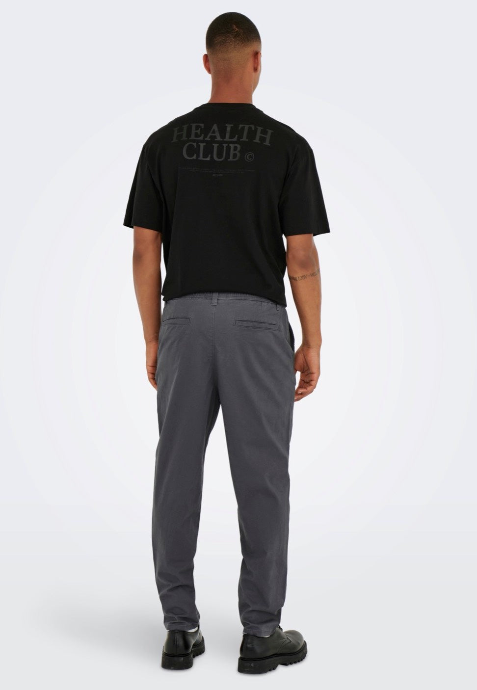 Only & Sons - Cam Dew Grey Pinstripe - Pants | Men-Image