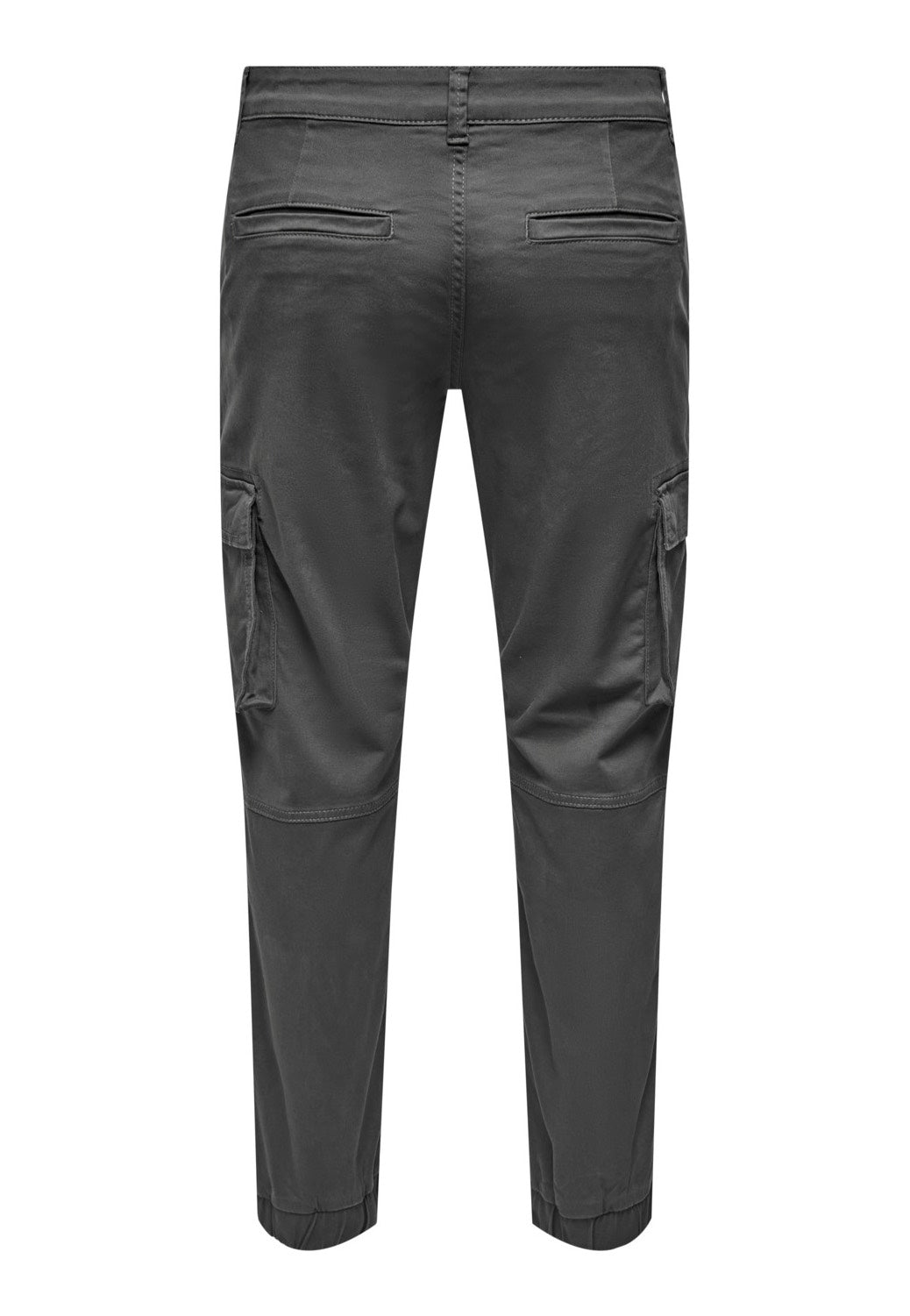 Only & Sons - Cam Stage Cargo Cuff Grey Pinstripe - Pants | Men-Image