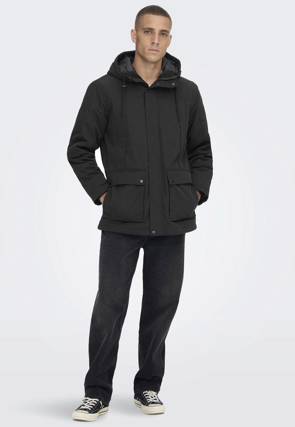 Only & Sons - Jayden Black - Jacket | Men-Image