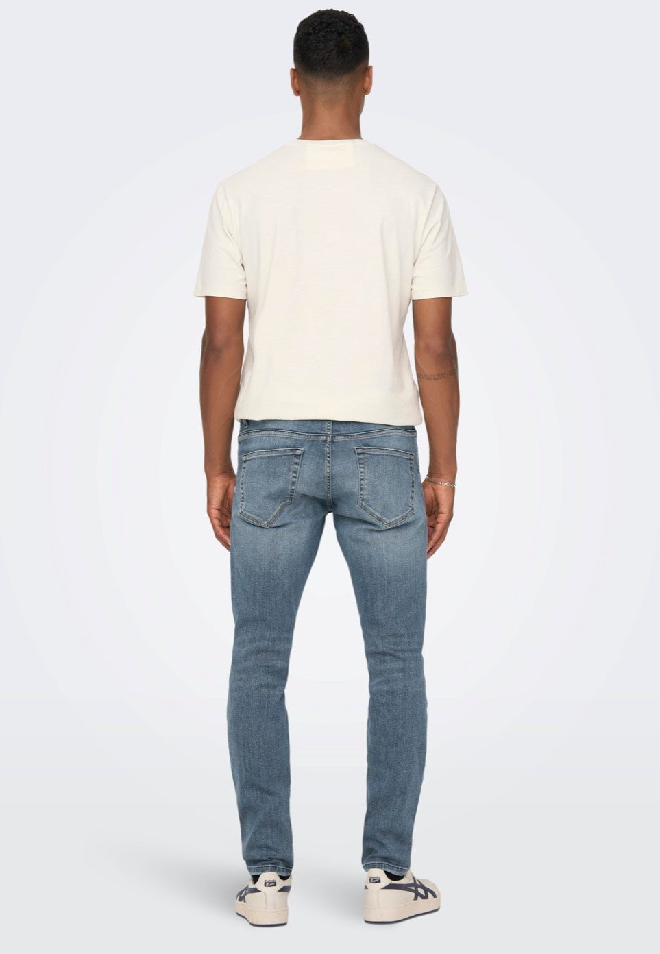 Only & Sons - Loom Slim Dark Blue Grey - Jeans | Men-Image