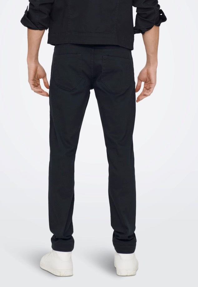 Only & Sons - Loom Life Slim Twill Dark Navy - Jeans | Men-Image