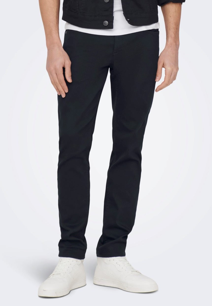 Only & Sons - Loom Life Slim Twill Dark Navy - Jeans | Men-Image