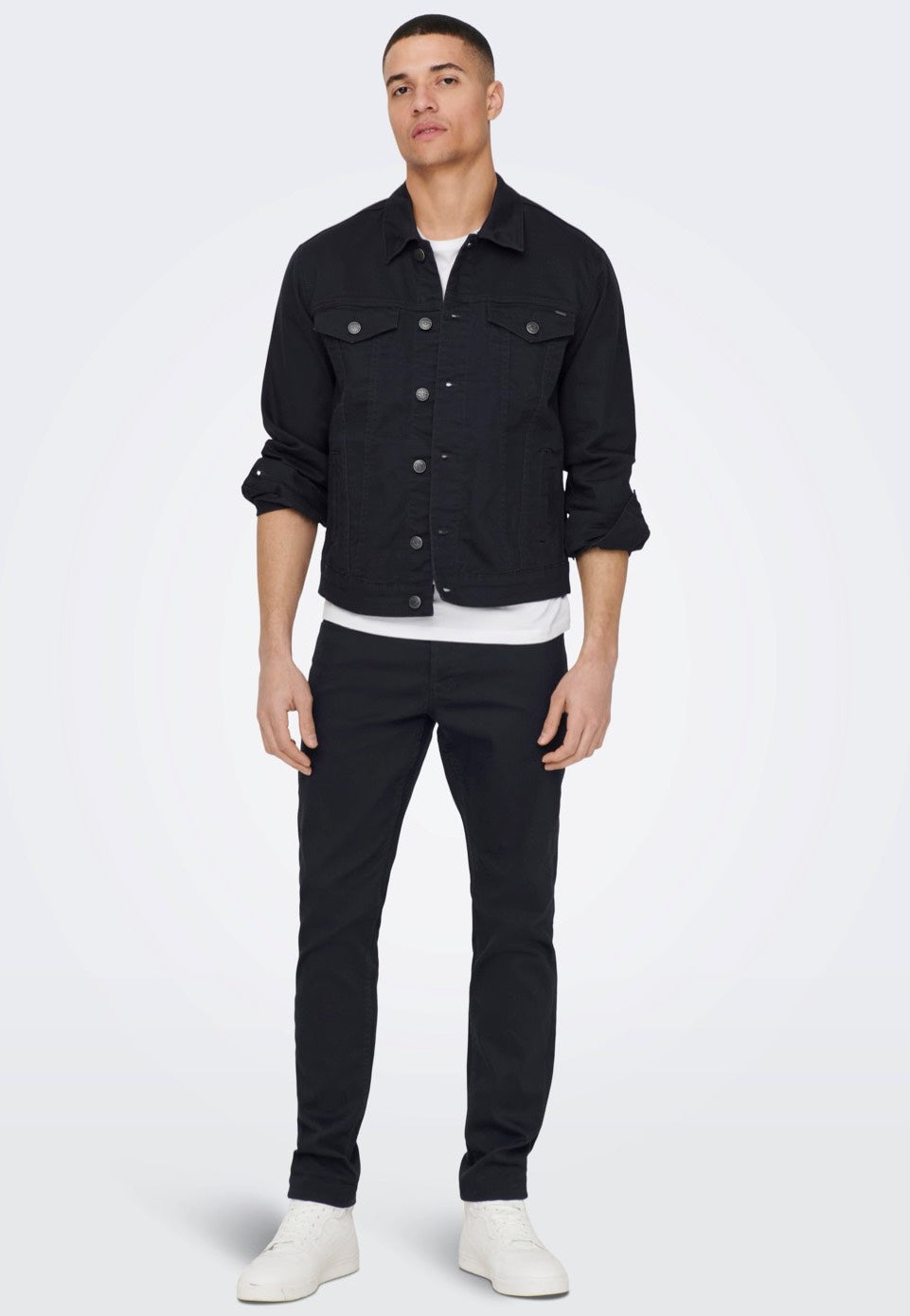 Only & Sons - Loom Life Slim Twill Dark Navy - Jeans | Men-Image